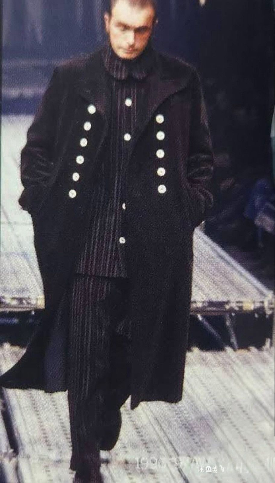 Yohji Yamamoto Yohji Yamamoto Pour Homme AW96 White Button Corduroy Coat Size US M / EU 48-50 / 2 - 1 Thumbnail