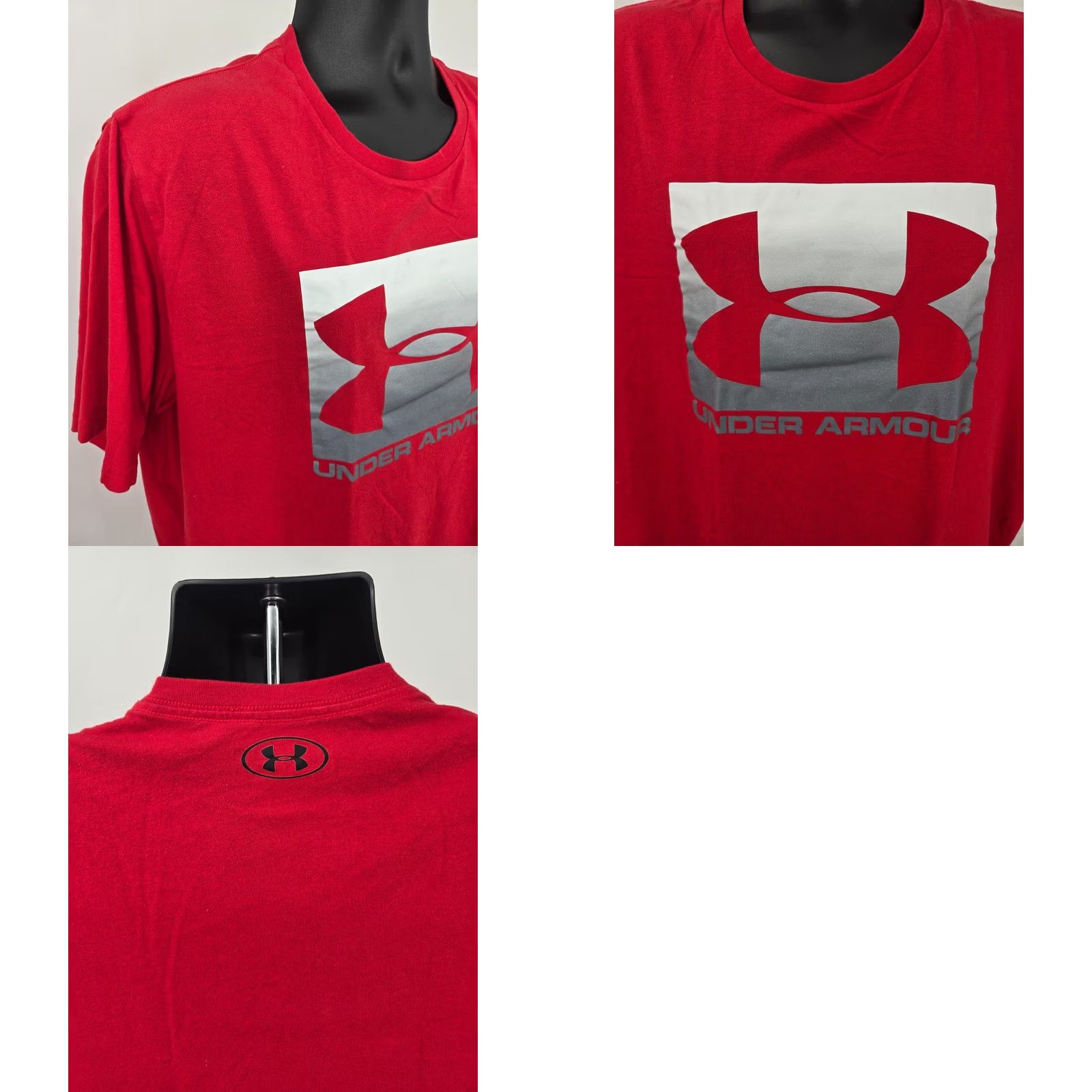 Under Armour Under Armour T-Shirt 2XL Red Logo Short Sleeve Men XXL Size US XXL / EU 58 / 5 - 9 Thumbnail