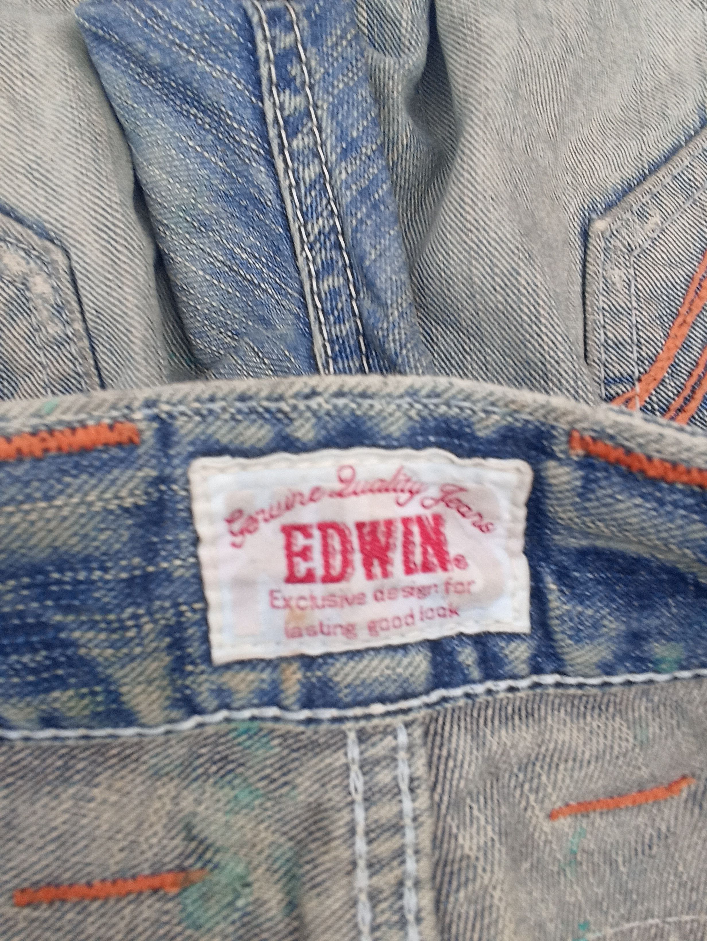 Edwin Vtg Edwin jeans washed LGB Street fashion Edwin Exclusive Size US 32 / EU 48 - 11 Thumbnail