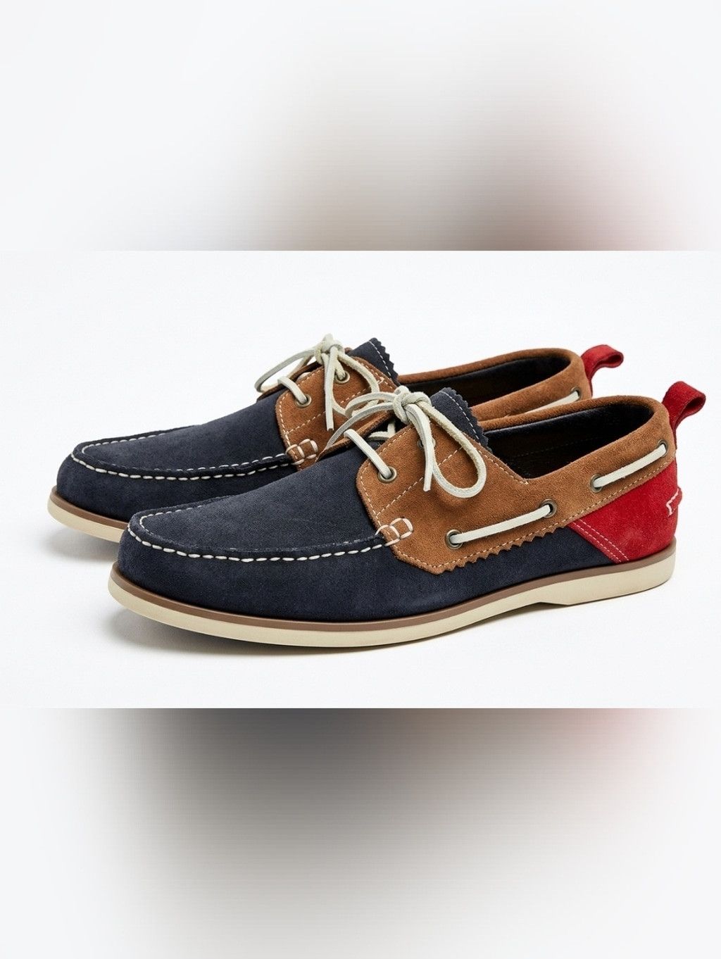 Zara Zara Man Suede Boat Shoes EU 41 US 8 Made in Portugal Size US 8 / EU 41 - 2 Thumbnail
