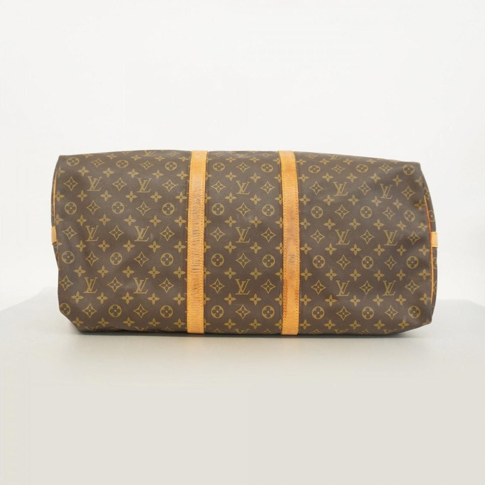 Louis Vuitton Louis Vuitton - Monogram Canvas Keepall 60 Duffle Bag Size ONE SIZE - 4 Thumbnail