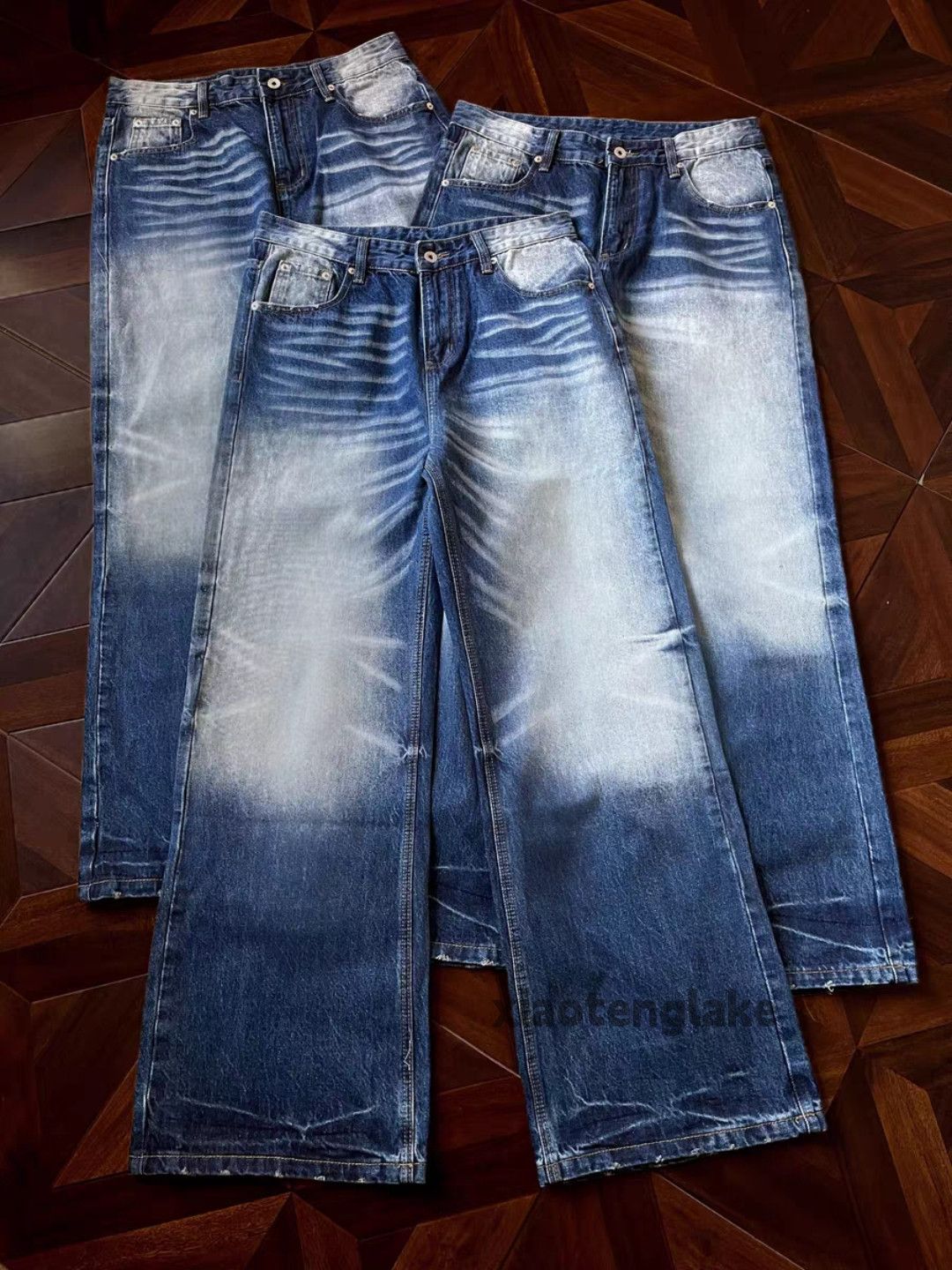 Jean zx vintage washed faded cleanfit punk grunge jeans Size US 28 / EU 44 - 3 Thumbnail