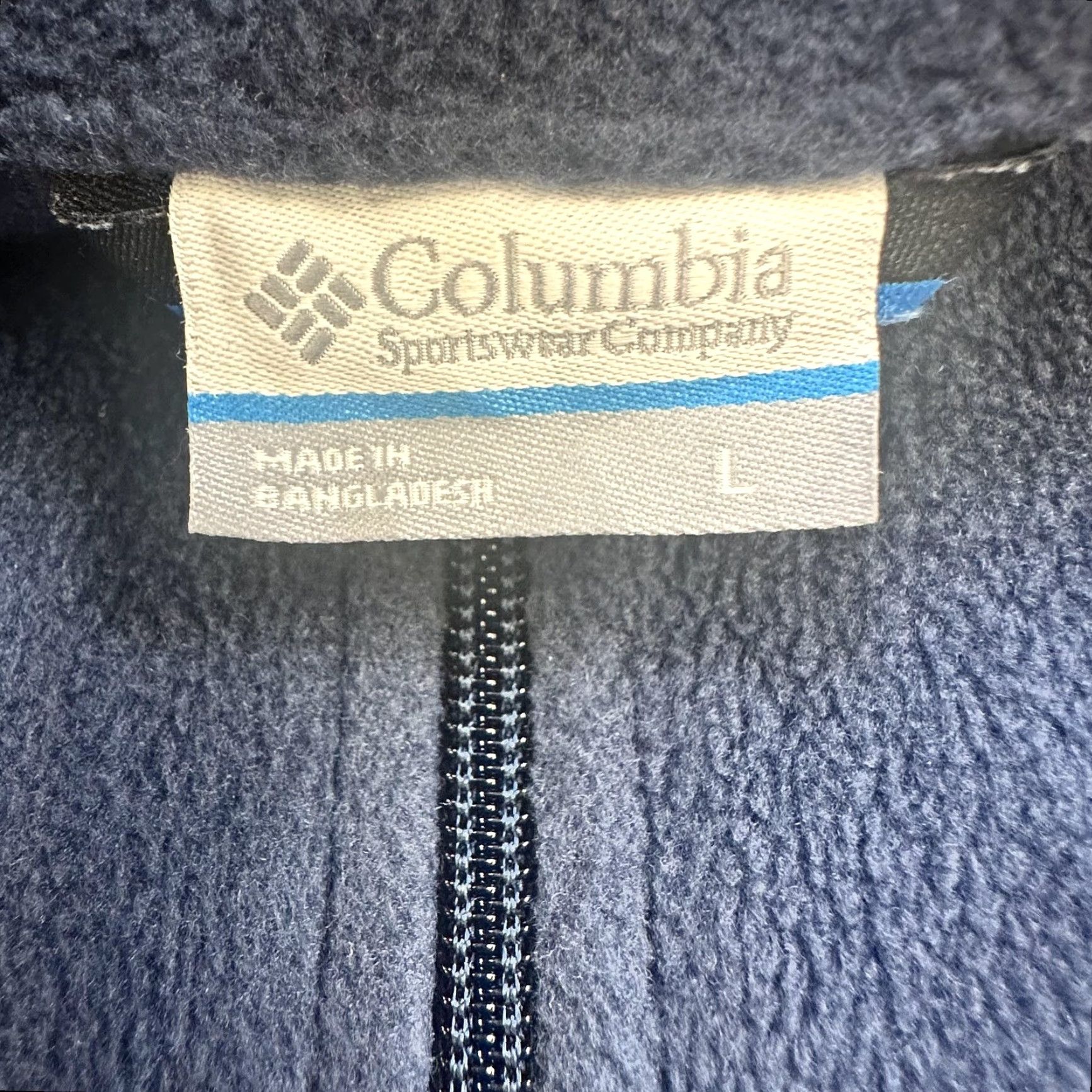 Vintage Columbia Vest Mens Large Fleece Full Zip Outdoor Hiking Sleeveless Jacket Size US L / EU 52-54 / 3 - 4 Thumbnail