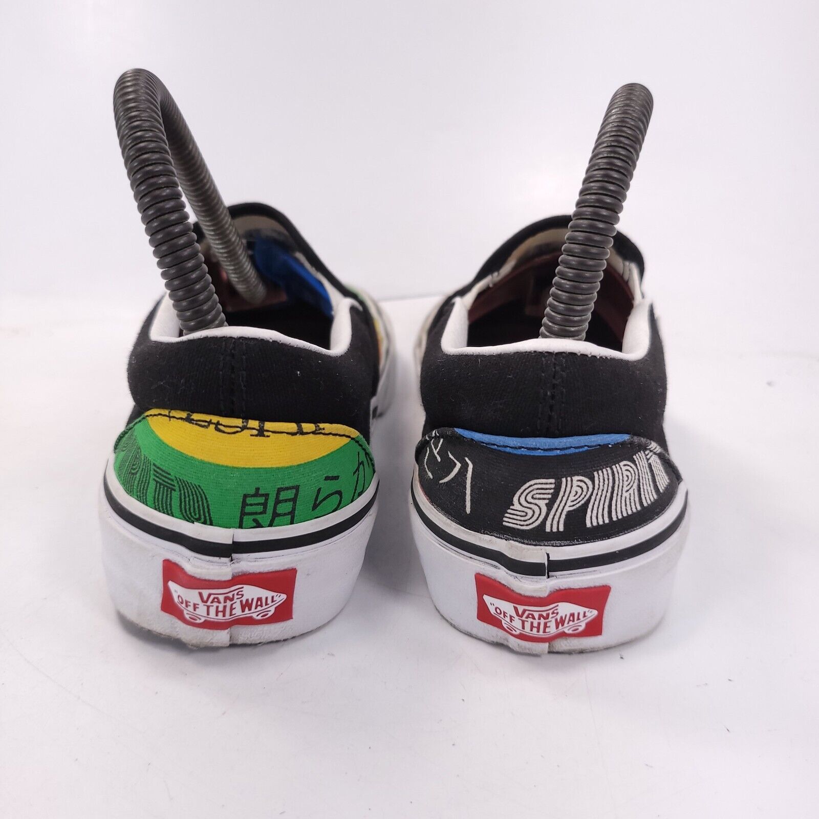 Vans Vans Off the Wall Shoe Womens Size 5.5 721454 Multi Black Size US 5.5 / IT 35.5 - 3 Thumbnail