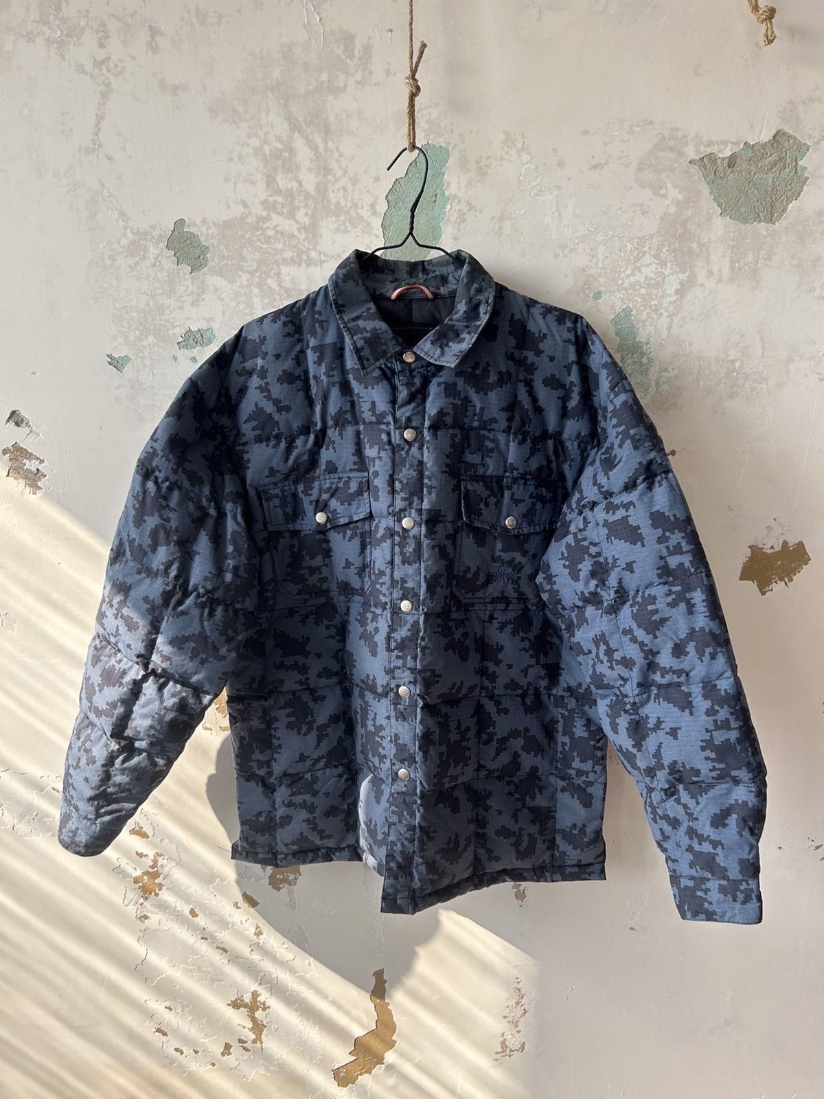 Stussy Stussy patchwork puffer jacket | Grailed