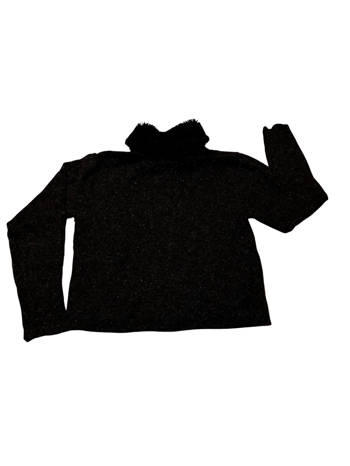 Other Women’s black sparkly zip up cardigan.wc0321 Size XS / US 0-2 / IT 36-38 - 7 Thumbnail