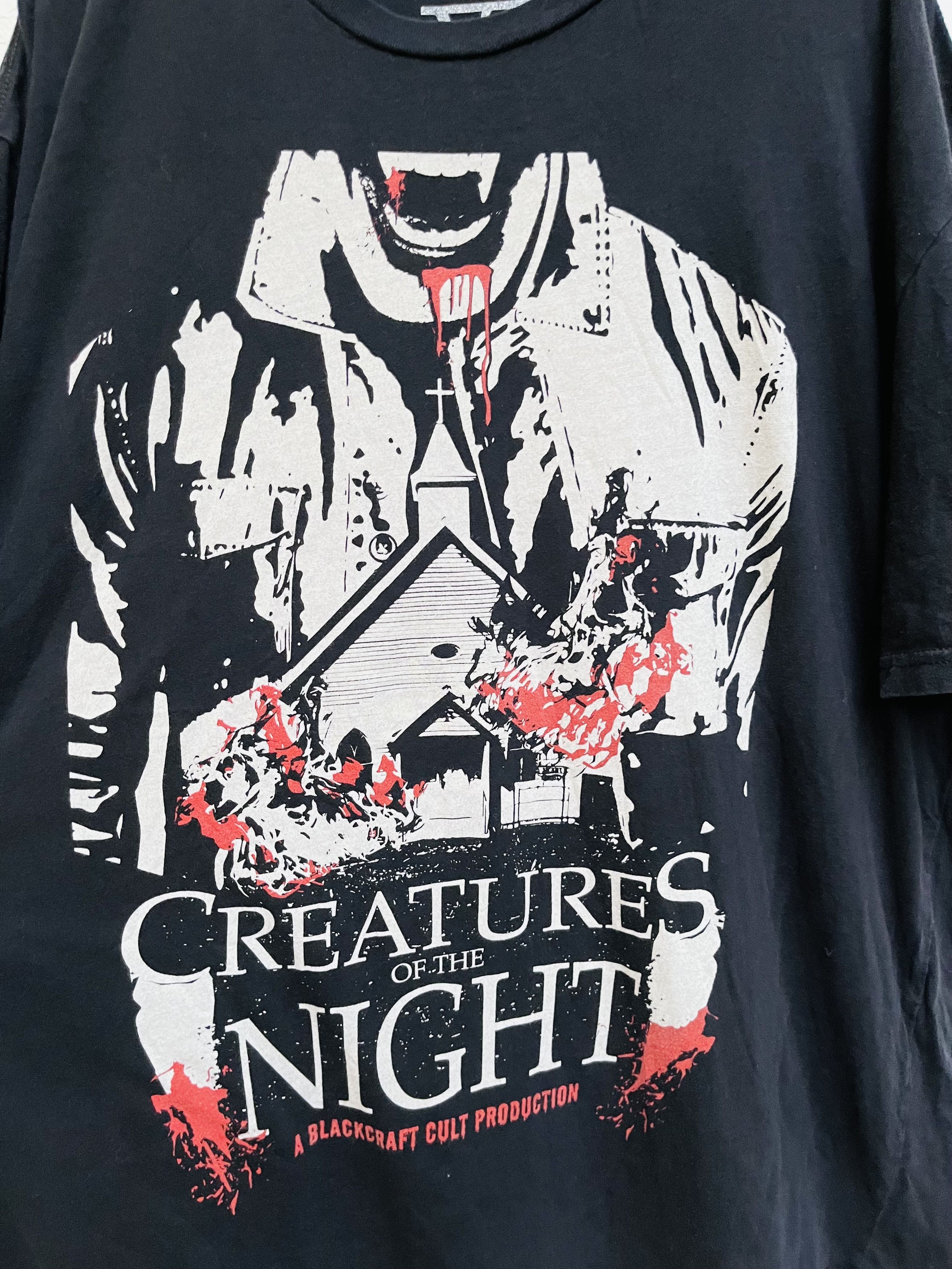 Japanese Brand × Vintage Vintage Creature Of The Night Cult Production Fashion Size US XL / EU 56 / 4 - 3 Thumbnail