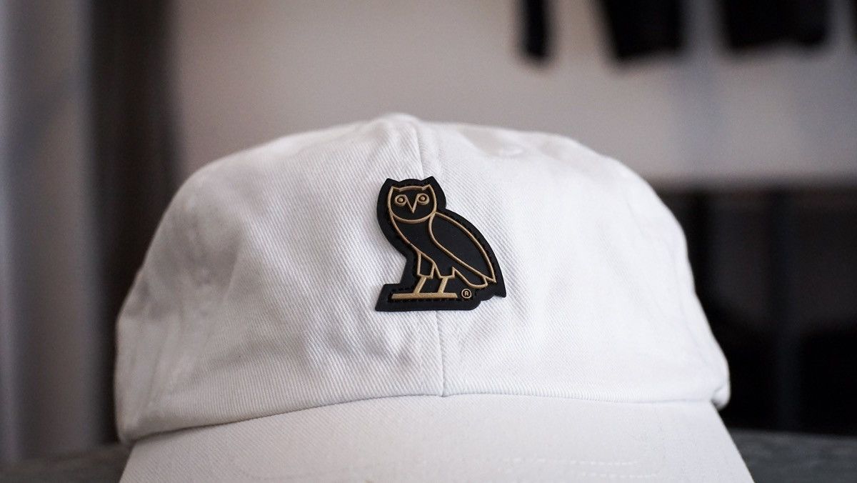 Drake × October's Very Own Octobers Very Own OVO Rubber Patch Dad Hat Size ONE SIZE - 3 Thumbnail