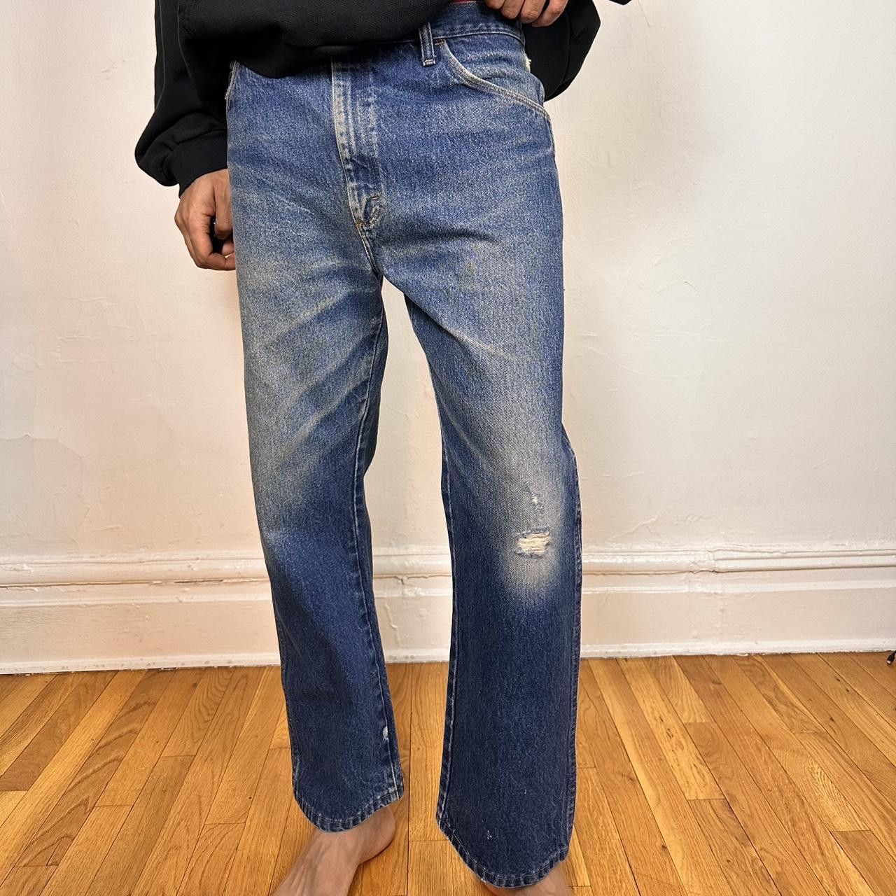 Rustler Rustler Blue Faded Denim Jeans - 38x29 Size US 38 / EU 54 - 1 Thumbnail