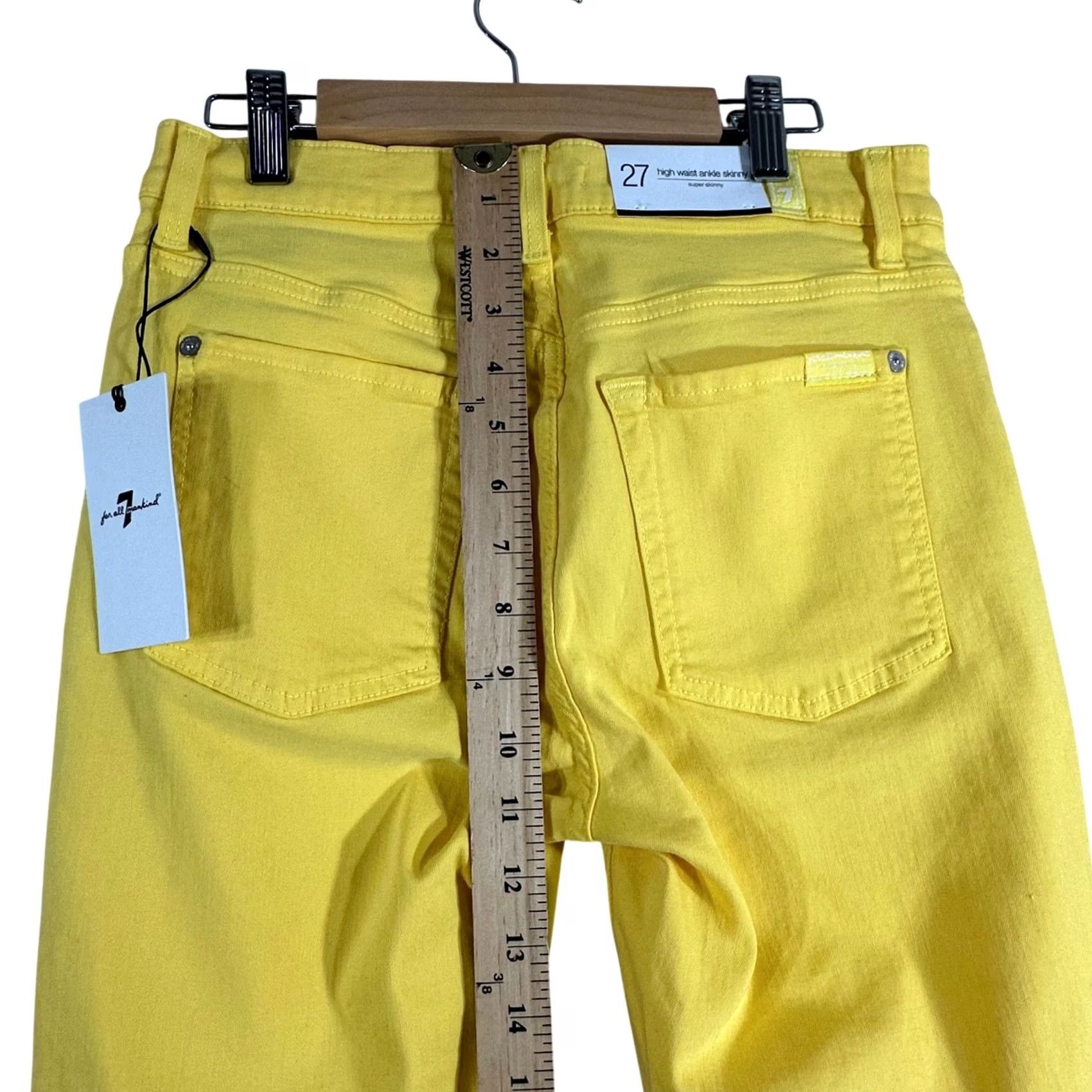 7 For All Mankind VINTAGE No Size 27" / US 4 / IT 40 - 7 Thumbnail