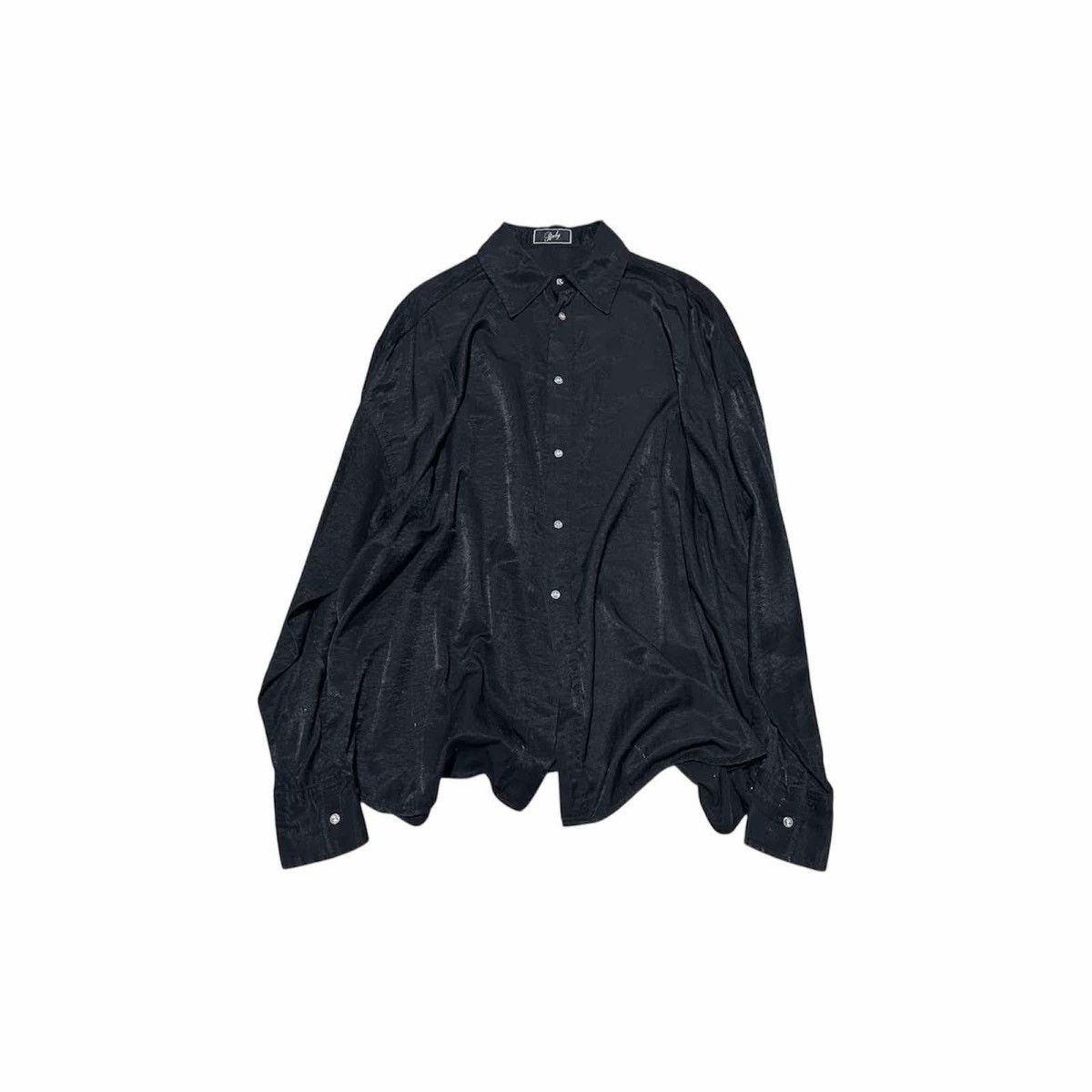 Hysteric Glamour × If Six Was Nine × Le Grande Bleu (L.G.B.) 🔥Japanese Y2K Rady Shirt Black Sheer Goth Punk Size US XL / EU 56 / 4 - 3 Thumbnail