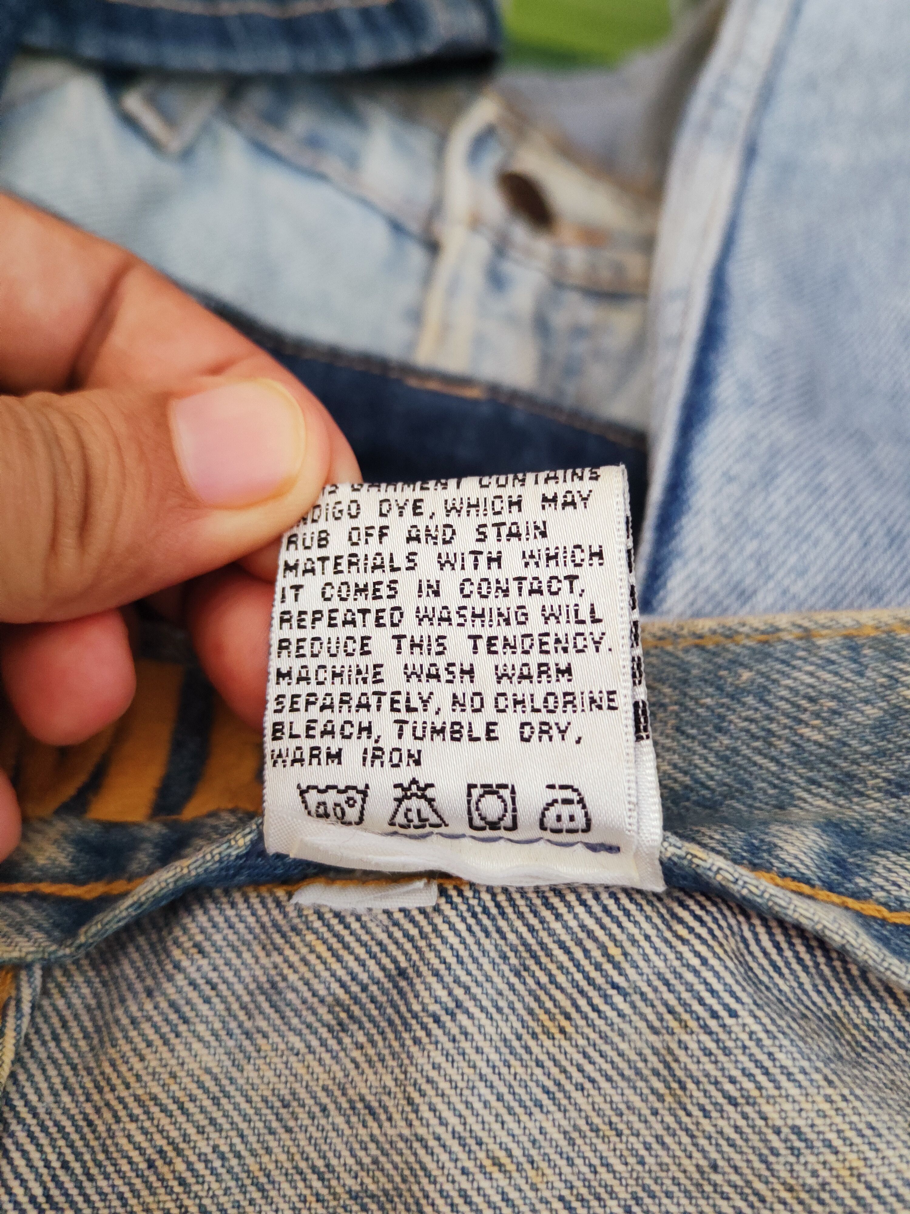 Japanese Brand × Vintage Super Rare Maurice Malone Blue Distressed Ripped Jeans Size US 37 - 19 Thumbnail