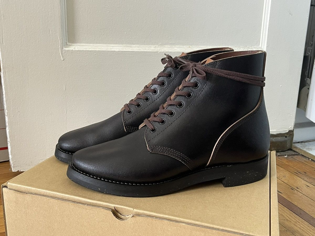 Other Skoob Infantry Waxed Flesh Black Leather M-43 Boots - Size 8 Size US 8 / EU 41 - 2 Thumbnail