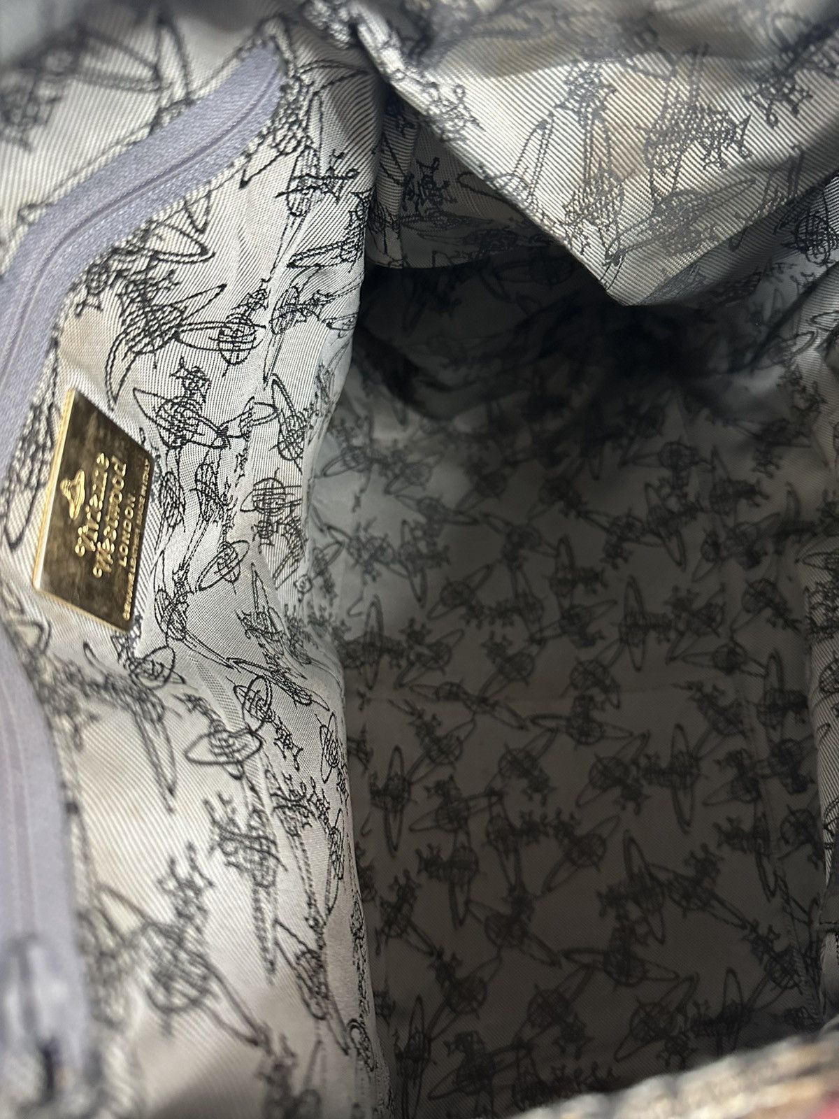 Vivienne Westwood Vivienne Westwood Multicolor Coated Canvas Derby Satchel Size ONE SIZE - 10 Thumbnail