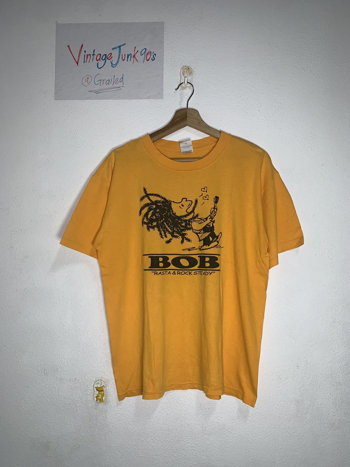 Vintage 90’s BOB MARLEY T-shirt RARE!!!(Binding Now)