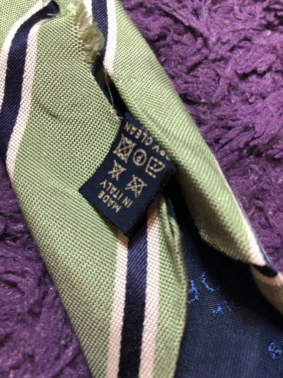 Boggi Boggi Milano Classic Silk Tie Rare Size ONE SIZE - 3 Thumbnail