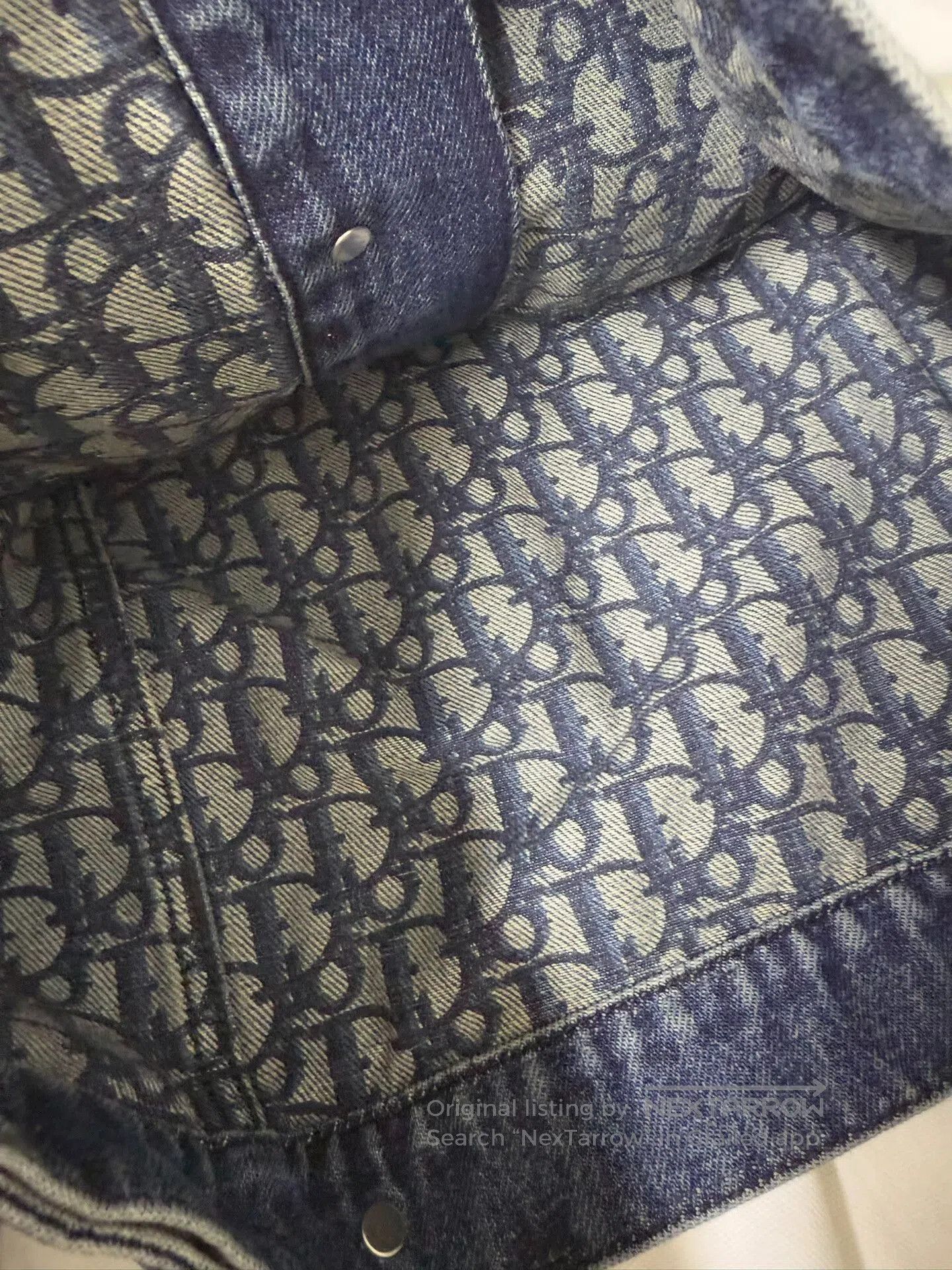 Dior Dior CD25 Bee Logo Monogram Denim Jacket. Size S / US 4 / IT 40 - 5 Thumbnail
