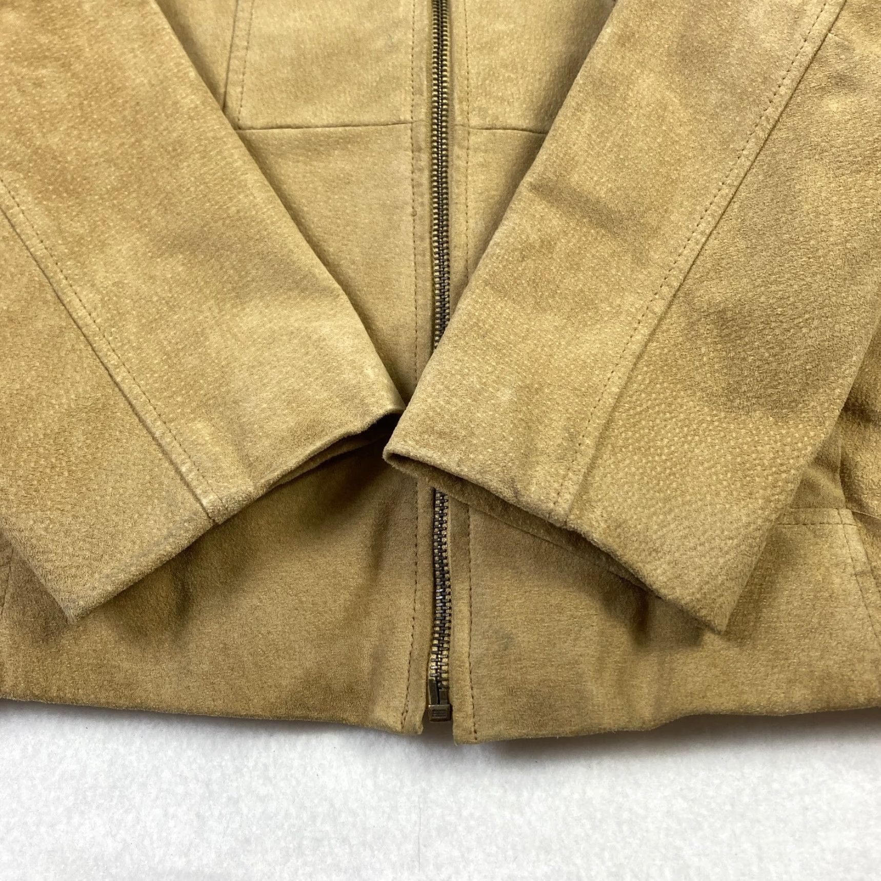 Vintage Reed Sportswear Leather Jacket Women's M Brown Lined Long Sleeve Vintage Size M / US 6-8 / IT 42-44 - 3 Thumbnail