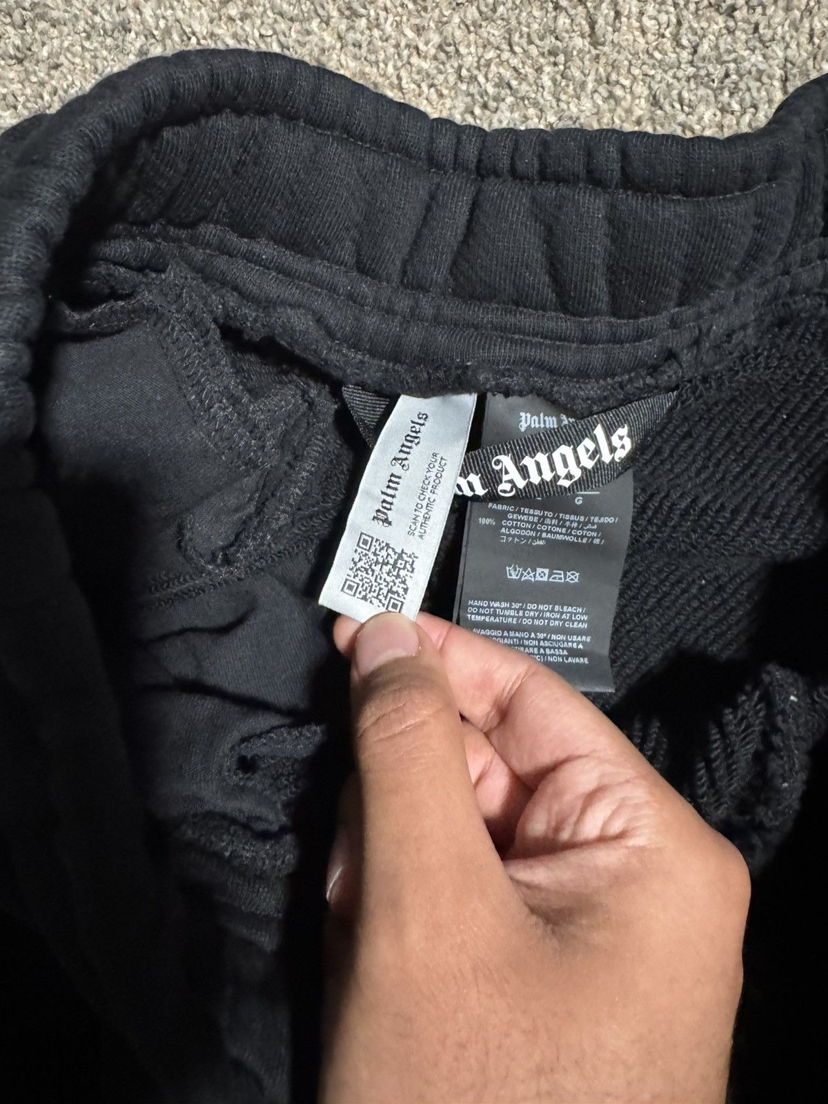Palm Angels Palm Angles Logo Sweatpants Size US 34 / EU 50 - 4 Thumbnail