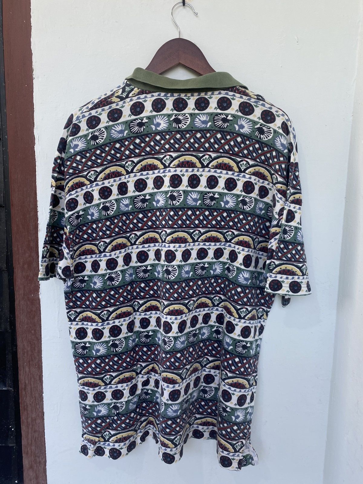 Jack & Jones × Vintage Vintage Jack & Jones All Over Print Polo Shirt Size US L / EU 52-54 / 3 - 5 Thumbnail