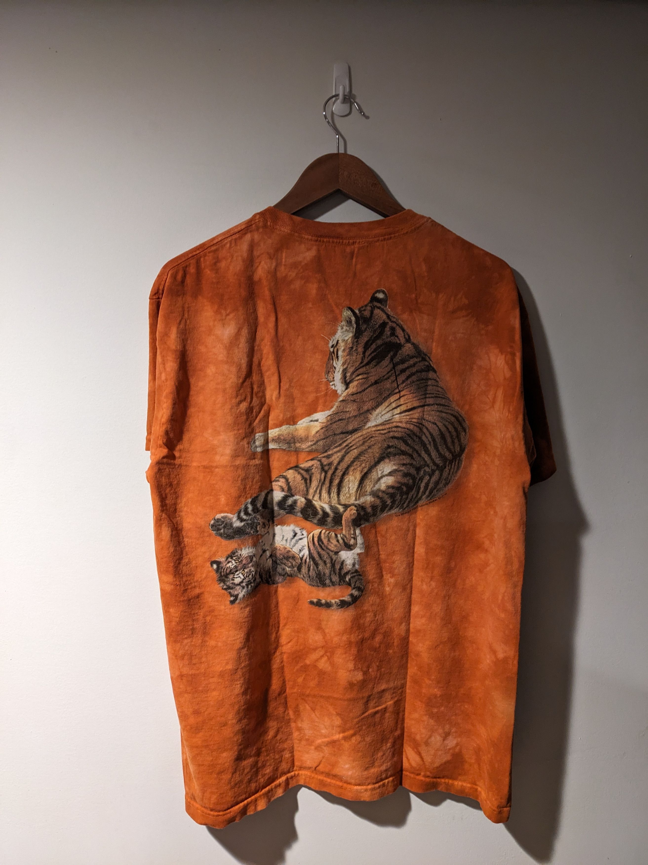 The Mountain × Vintage Vintage 2007 The Mountain Tiger Animal Nature Large T-Shirt Size US L / EU 52-54 / 3 - 5 Thumbnail