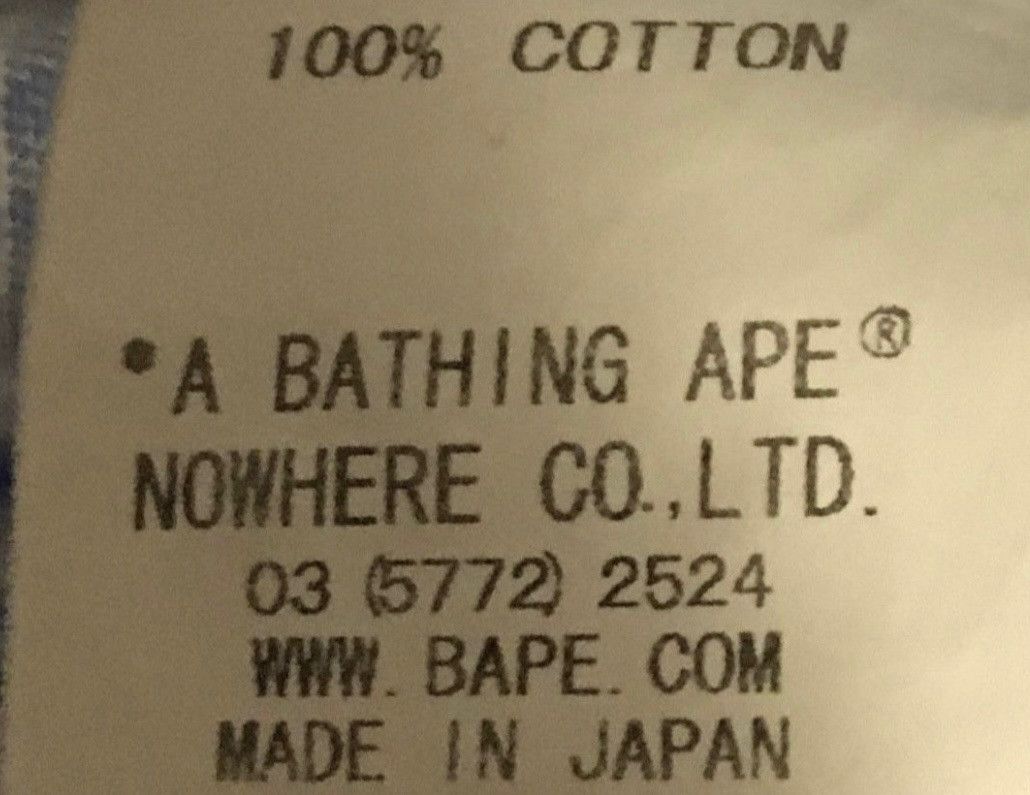 Bape Bape long sleeve button up shirt Size S / US 4 / IT 40 - 5 Thumbnail