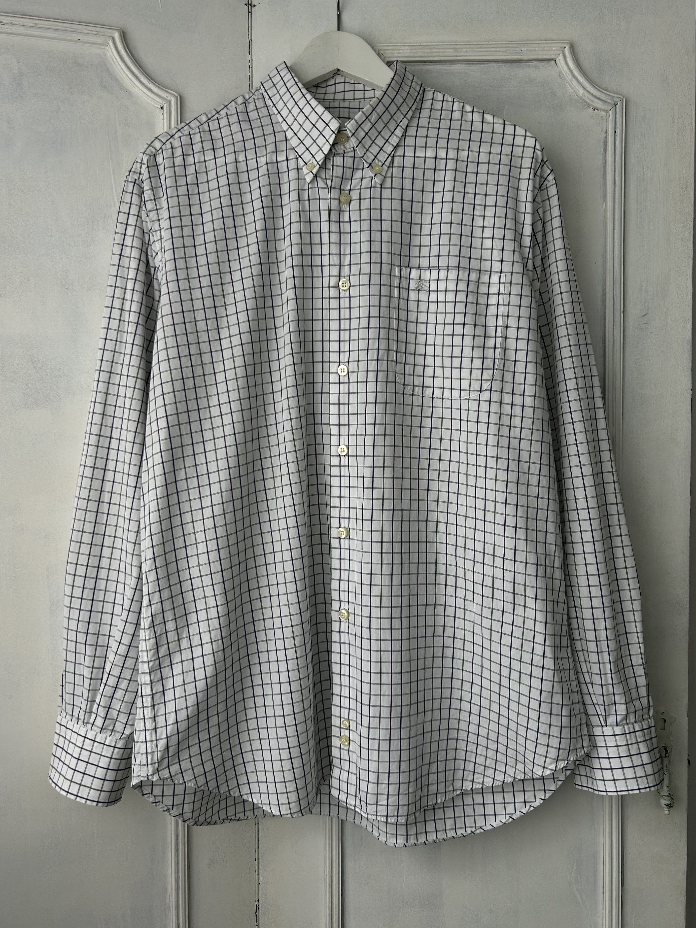 Burberry Burberry Classic Check Cotton Button-Down Shirt Size US L / EU 52-54 / 3 - 2 Thumbnail