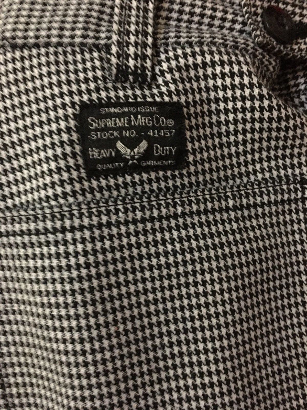 Supreme Supreme Houndstooth Flight Pants Size 32 Size US 32 / EU 48 - 2 Thumbnail