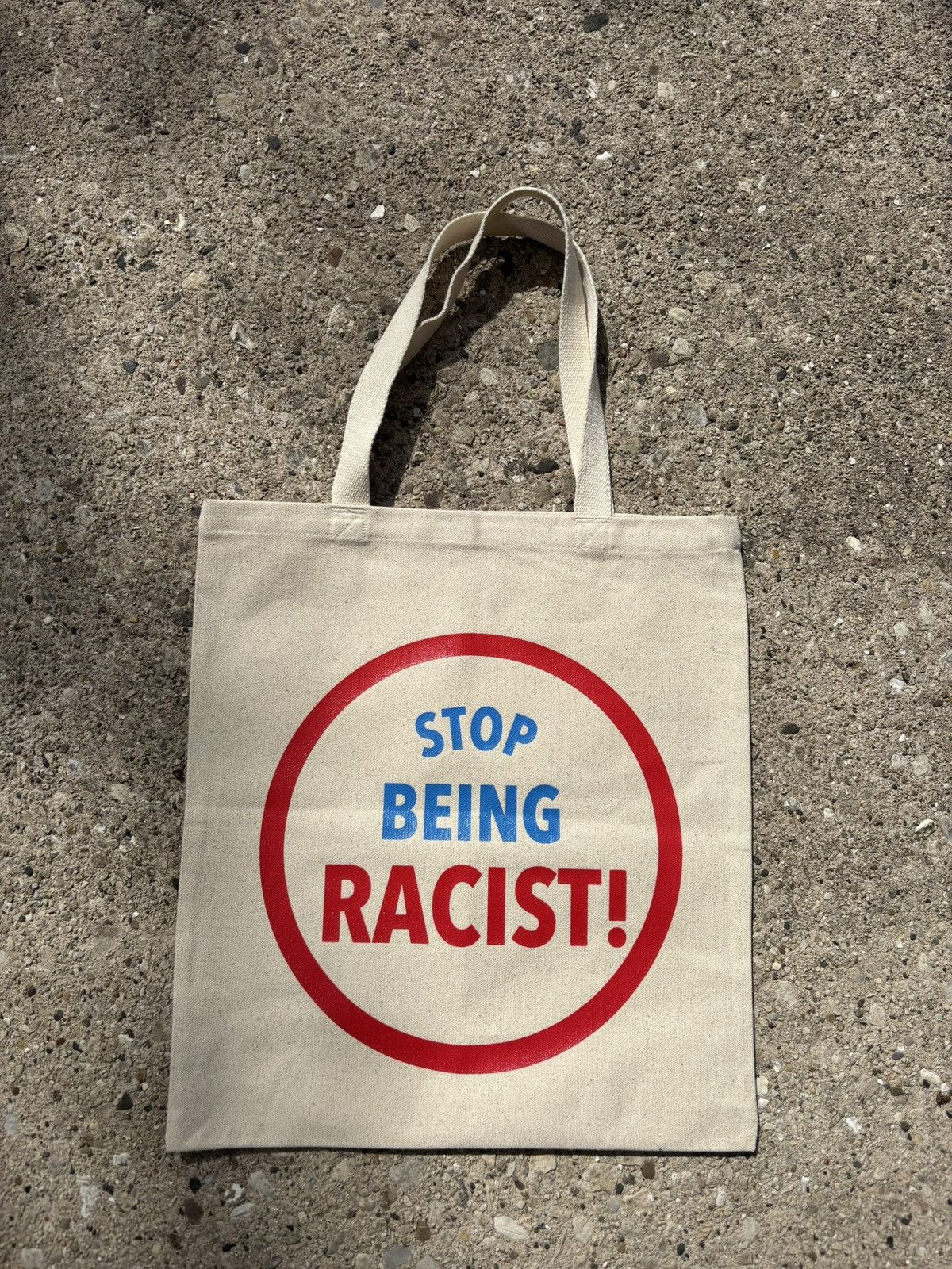 Gallery Dept. Gallery Dept Stop Being Racist Tote Bag Size ONE SIZE - 1 Thumbnail