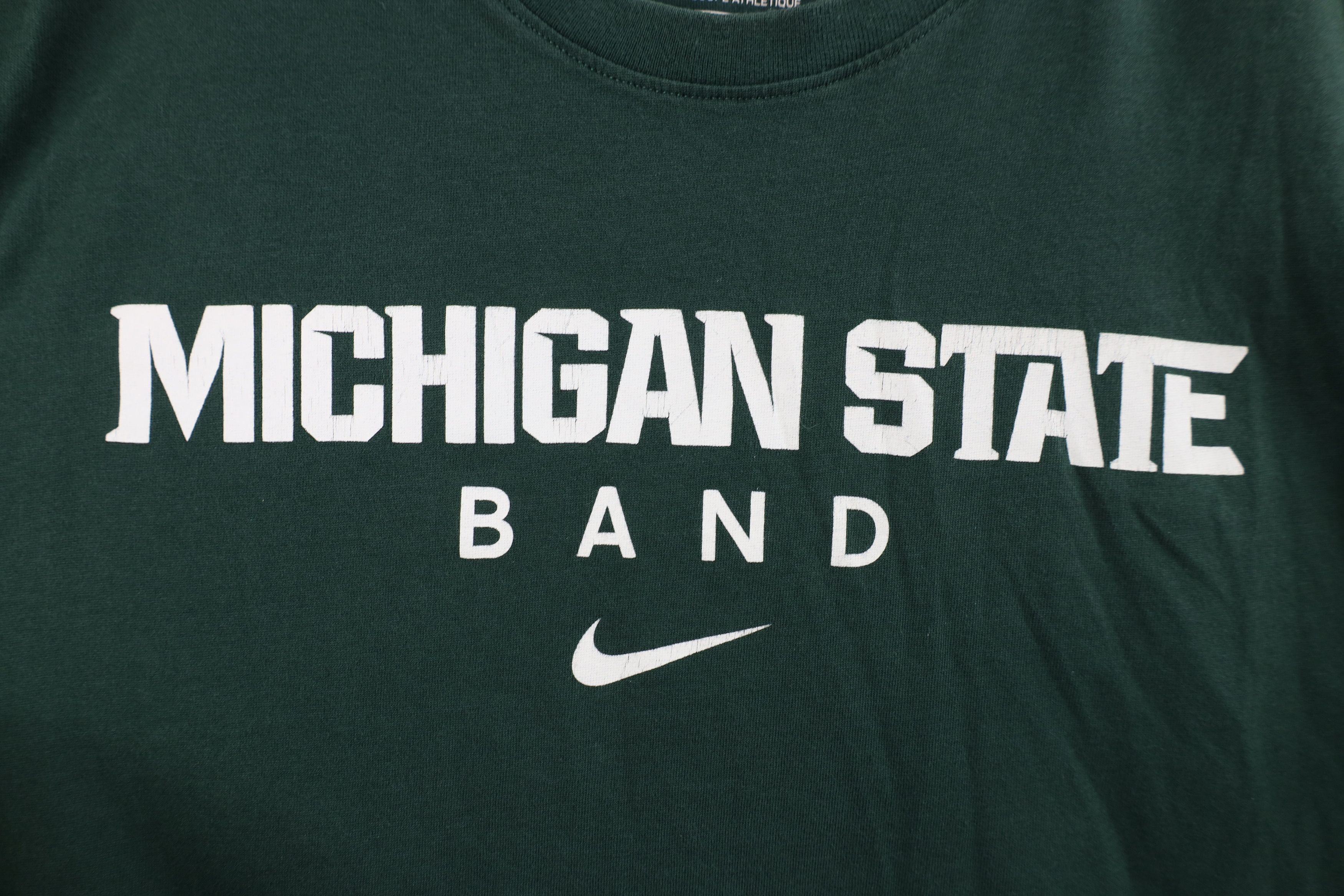 Nike × Vintage Nike Member Issued Michigan State University Band T-Shirt Size US M / EU 48-50 / 2 - 4 Thumbnail