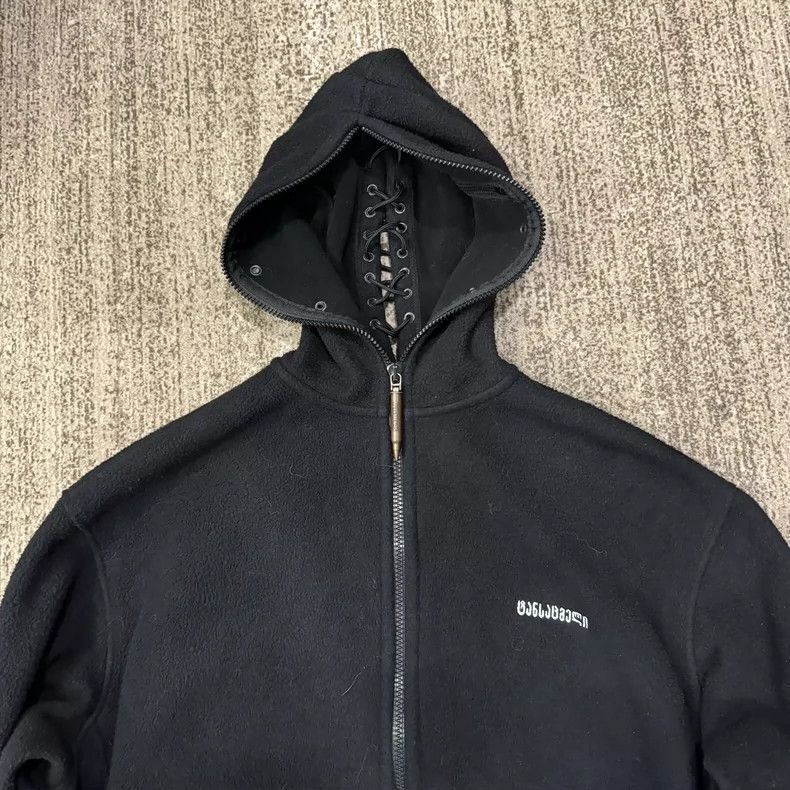 Vetements Vetements 19SS Gimp Mask Fleece Bomber Hoodie Jacket Size US XS / EU 42 / 0 - 2 Thumbnail