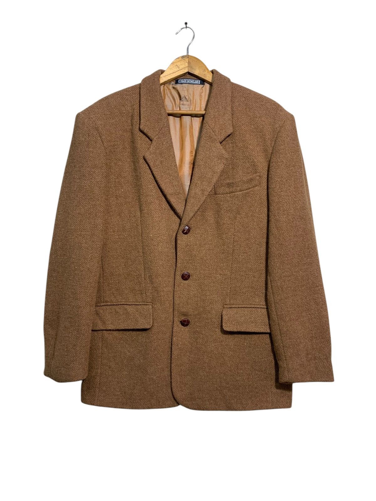 Harris Tweed 🔥HARRIS TWEED WOOL SUITS BLAZER JACKETS Size 40R - 2 Thumbnail