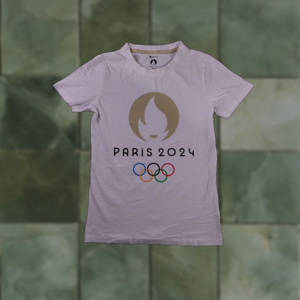 Vintage Weeplay Paris 2024 Shirt Men Small White Official Olympics Crewneck Graphic Tee Size US S / EU 44-46 / 1 - 1 Thumbnail