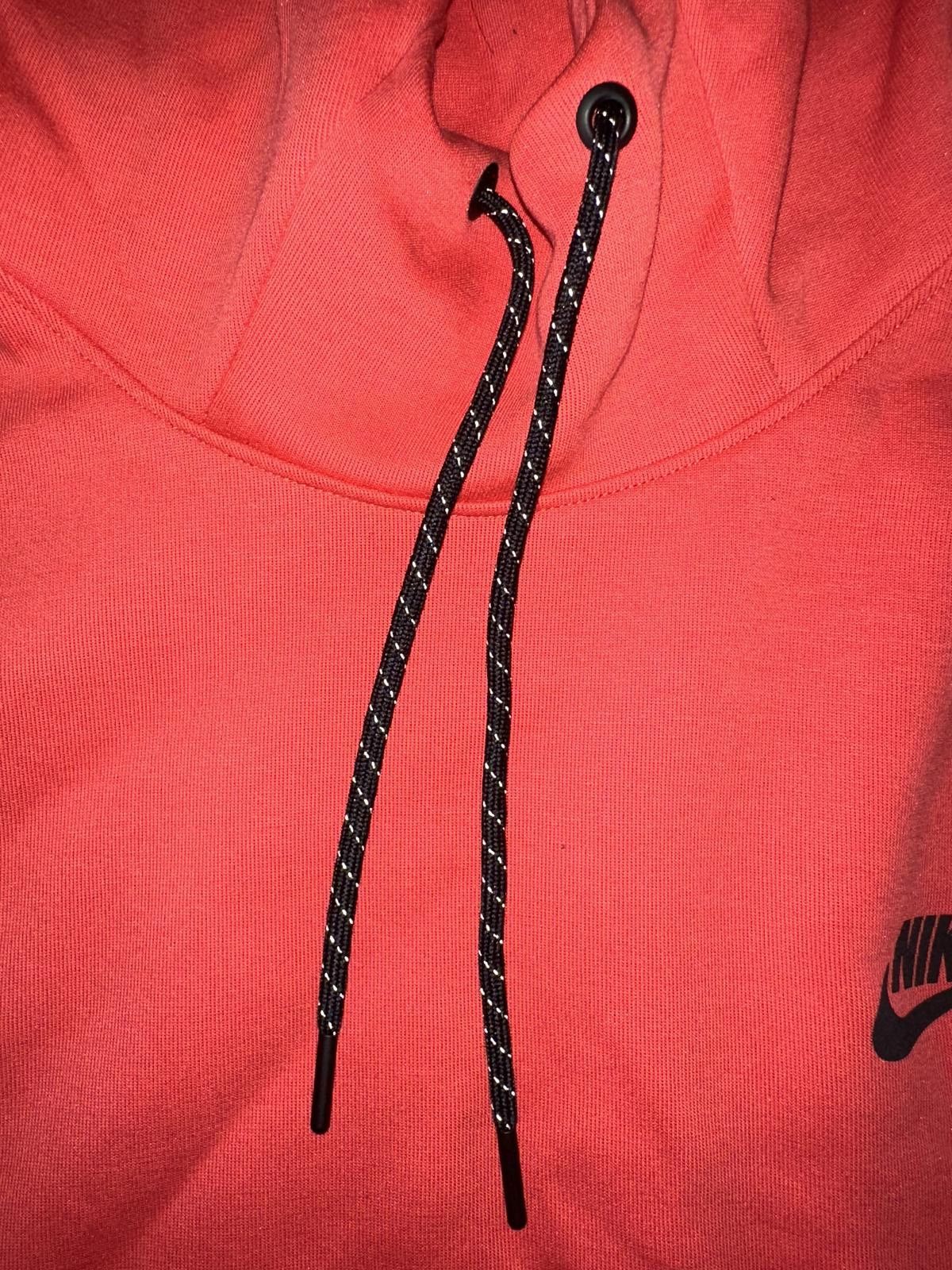 Nike Nike Sportswear Tech Fleece Full-Zip Lobster Red/Black Hoodie Sample Size US L / EU 52-54 / 3 - 3 Thumbnail