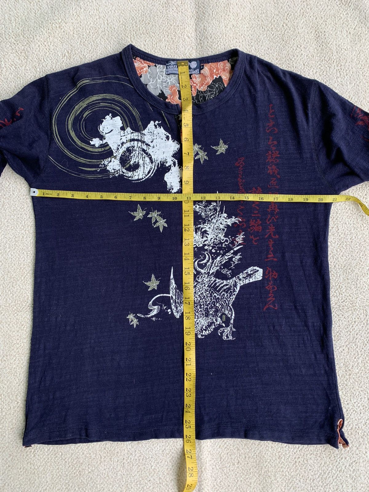 Japanese Brand Japanese First Parking Traditional Bird Sukajan Long sleeve Size US L / EU 52-54 / 3 - 9 Thumbnail
