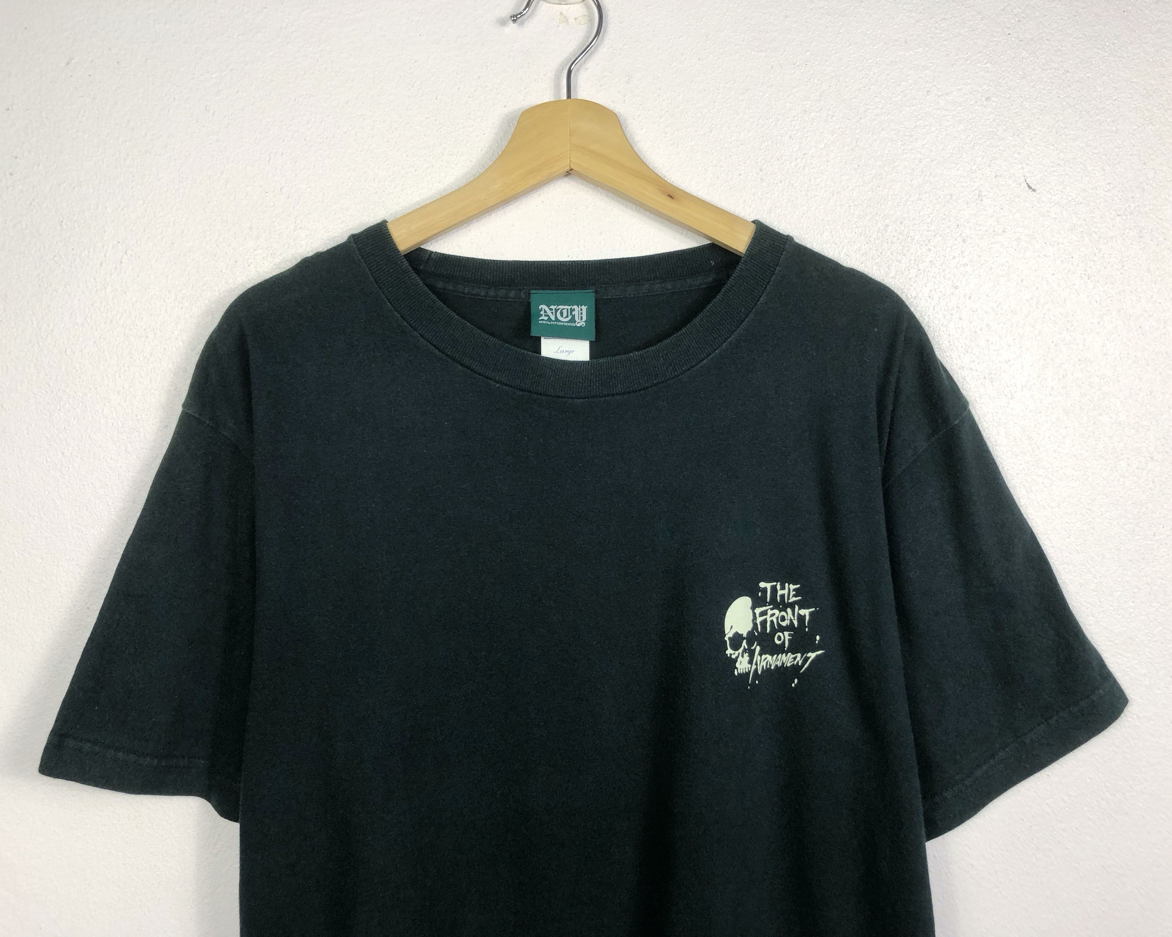 Japanese Brand Rare The Front of Armament TFOA Skull Tee Size US L / EU 52-54 / 3 - 3 Thumbnail