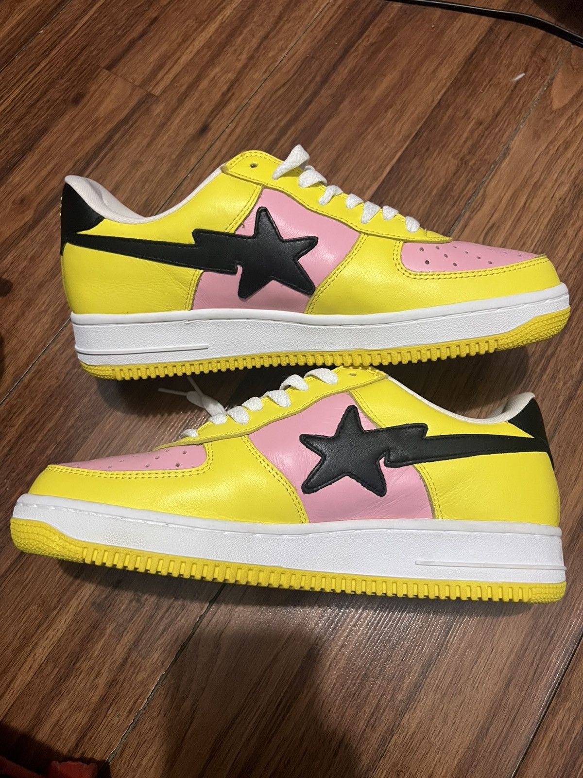 Bape bapesta FS-001 low “bapesta sneakers” Size US 9.5 / EU 42-43 - 3 Thumbnail