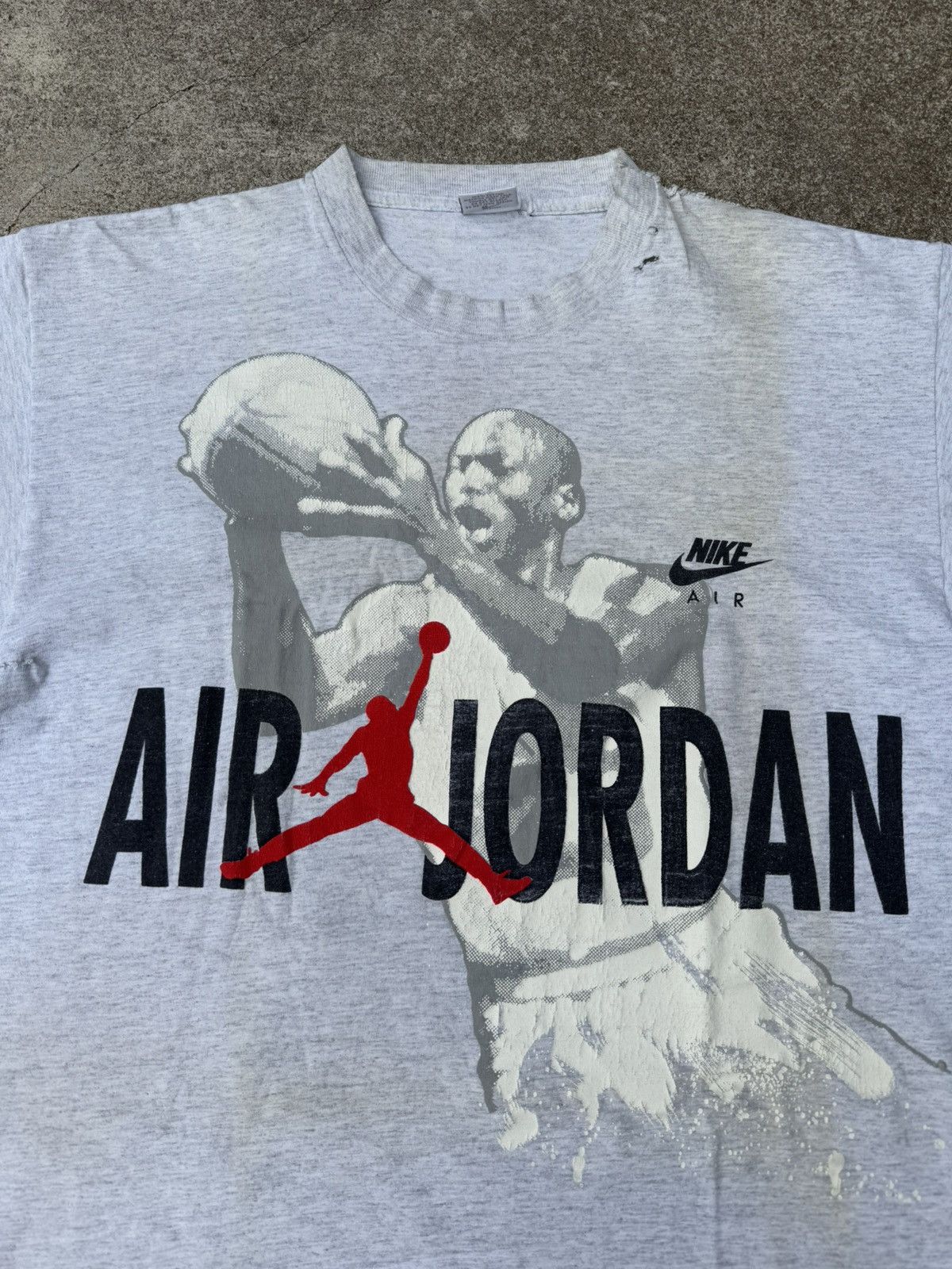 Nike × Vintage Vtg 90’s Jordan Nike Hare Bugs Bunny Graphic T-shirt Men’s L Size US L / EU 52-54 / 3 - 3 Thumbnail