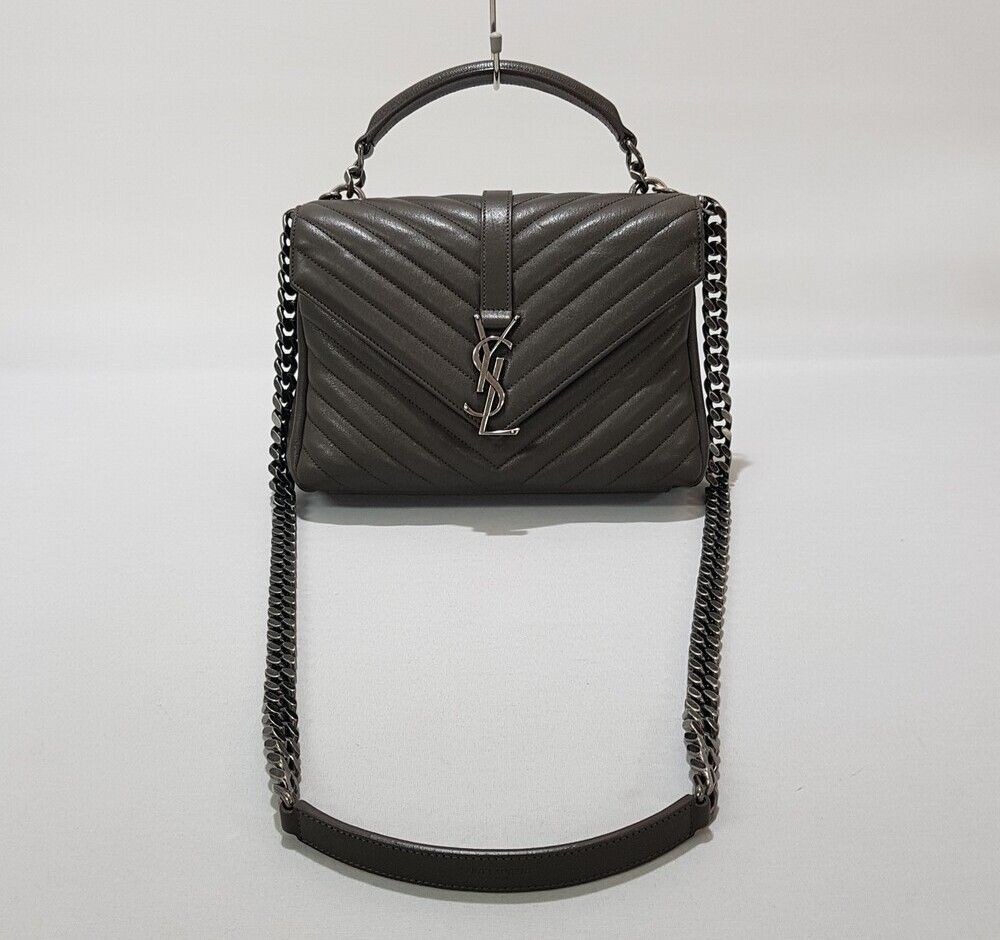 Yves Saint Laurent Monogram College Medium Size ONE SIZE - 1 Thumbnail