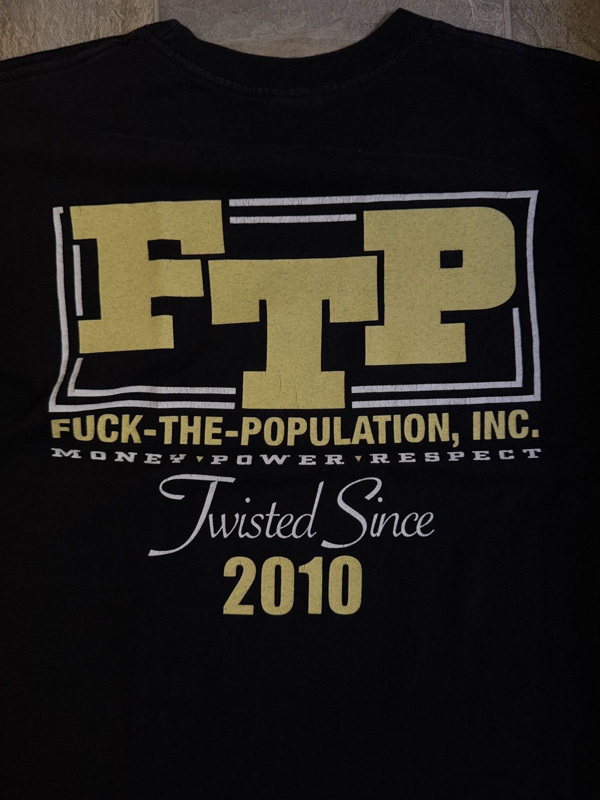 Fuck The Population FTP Money Power Respect Tee Size US M / EU 48-50 / 2 - 3 Thumbnail