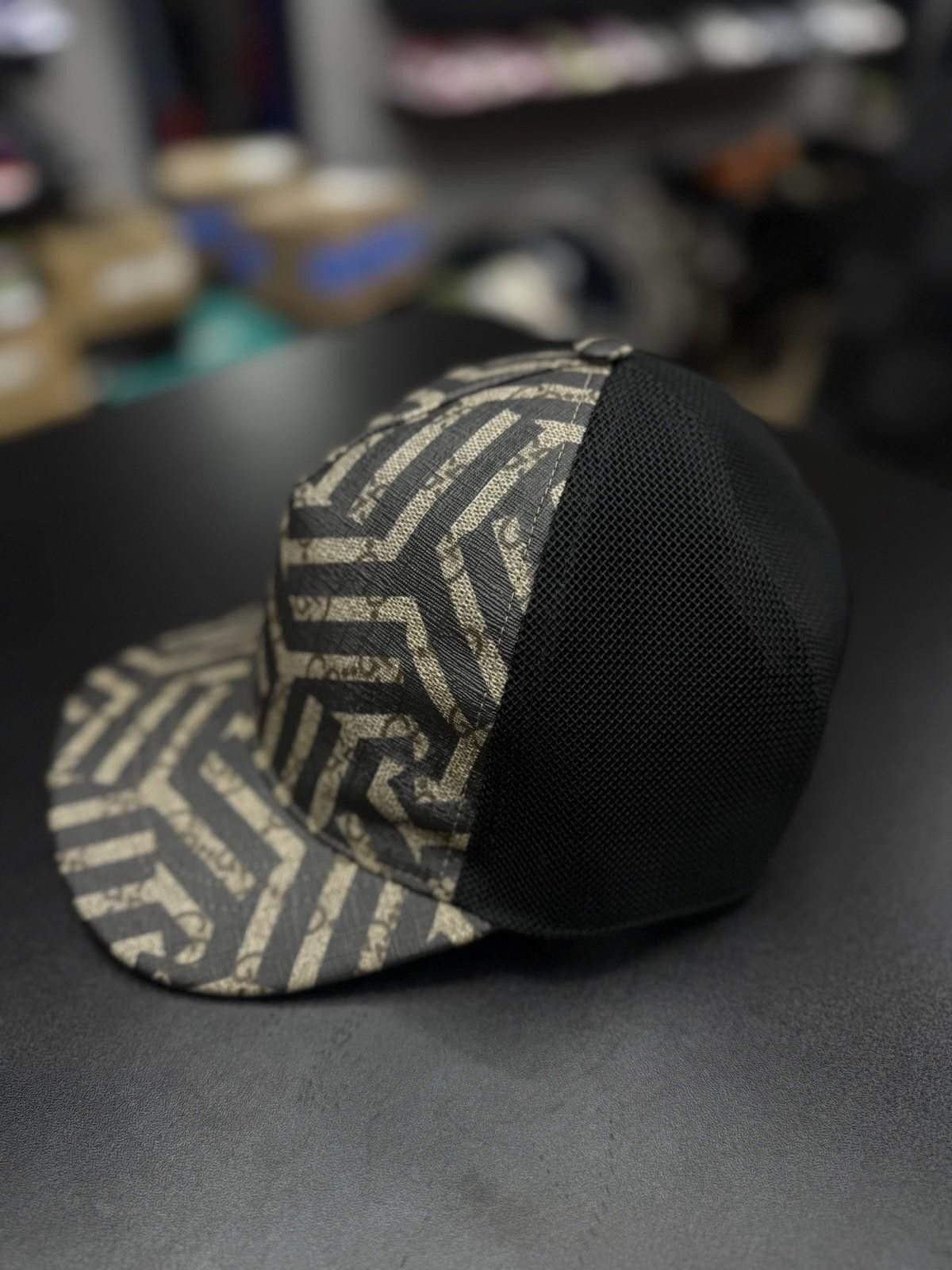 Gucci GUCCI Leather BASEBALL CAP HAT Size Large (59) Monogram Size ONE SIZE - 5 Thumbnail