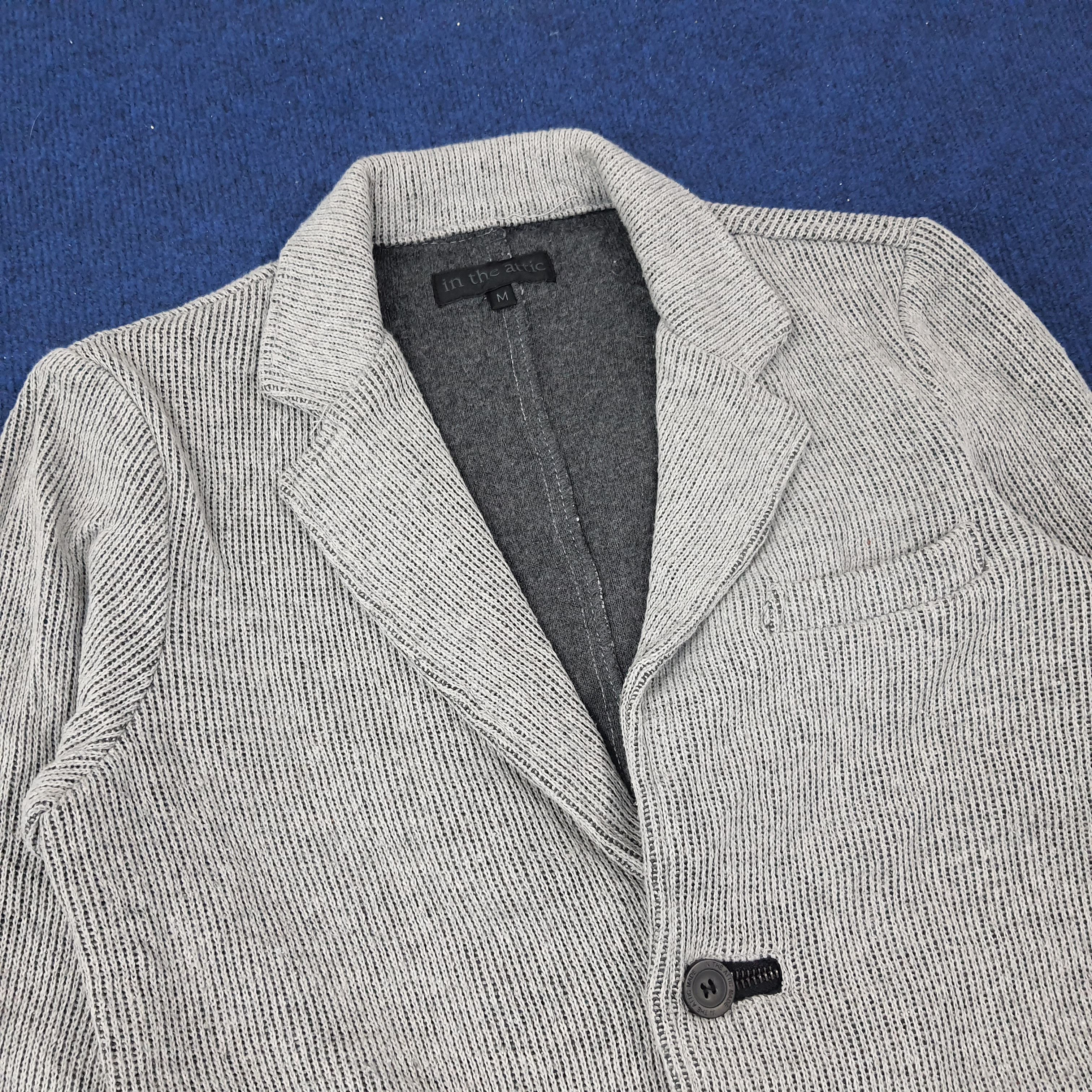 In The Attic × Japanese Brand Vintage in the attic Japan Brand Knitted Blazer C234N2 Size US S / EU 44-46 / 1 - 2 Thumbnail