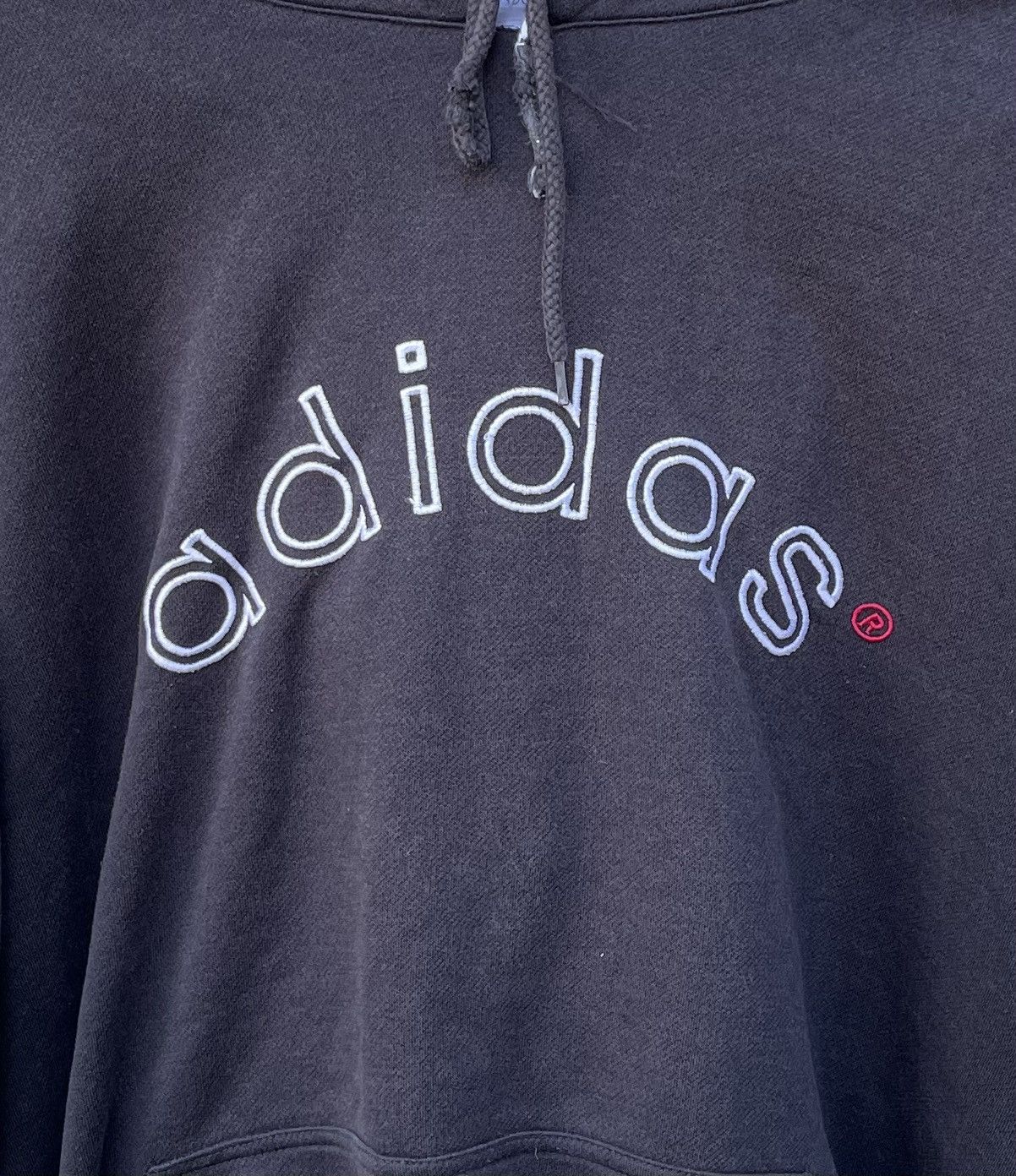 Adidas Vintage Adidas 3 Stripe Hoodie Men’s XL Black Embroidered Size US XL / EU 56 / 4 - 4 Thumbnail