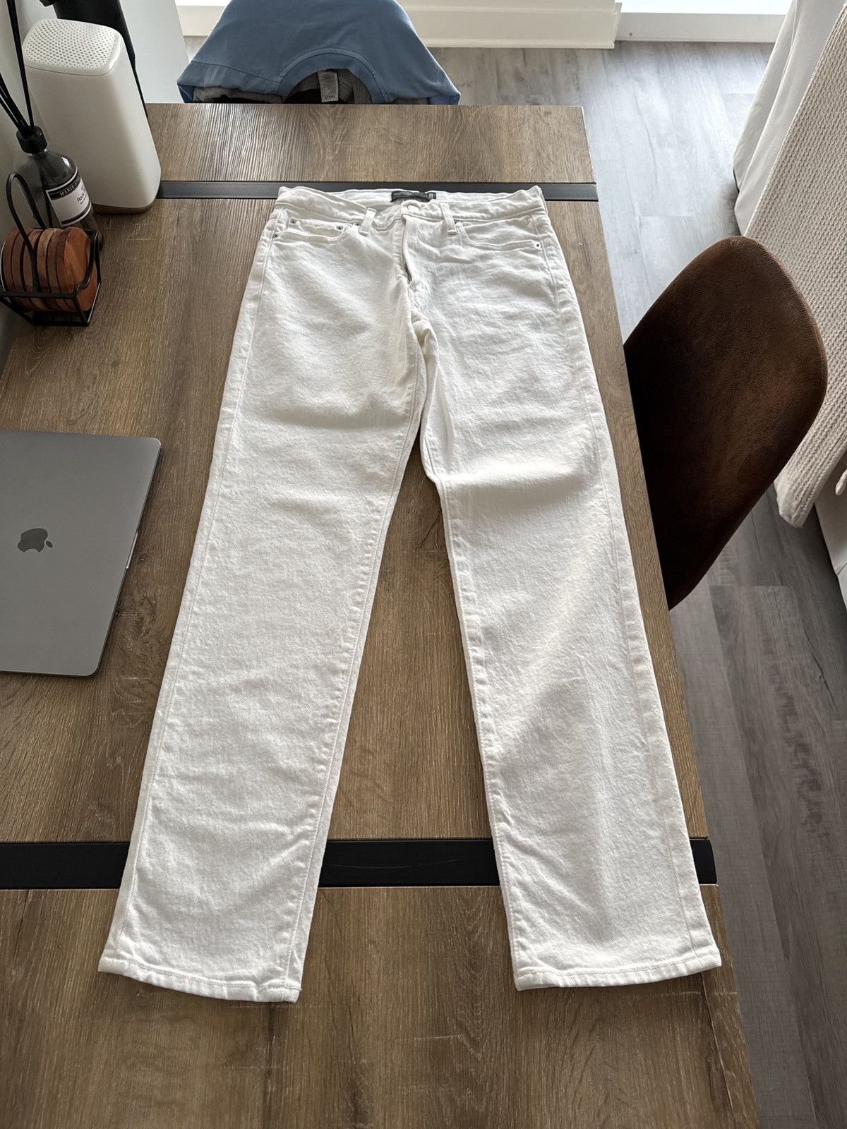 Abercrombie & Fitch A&F Jeans White Size US 28 / EU 44 - 1 Thumbnail