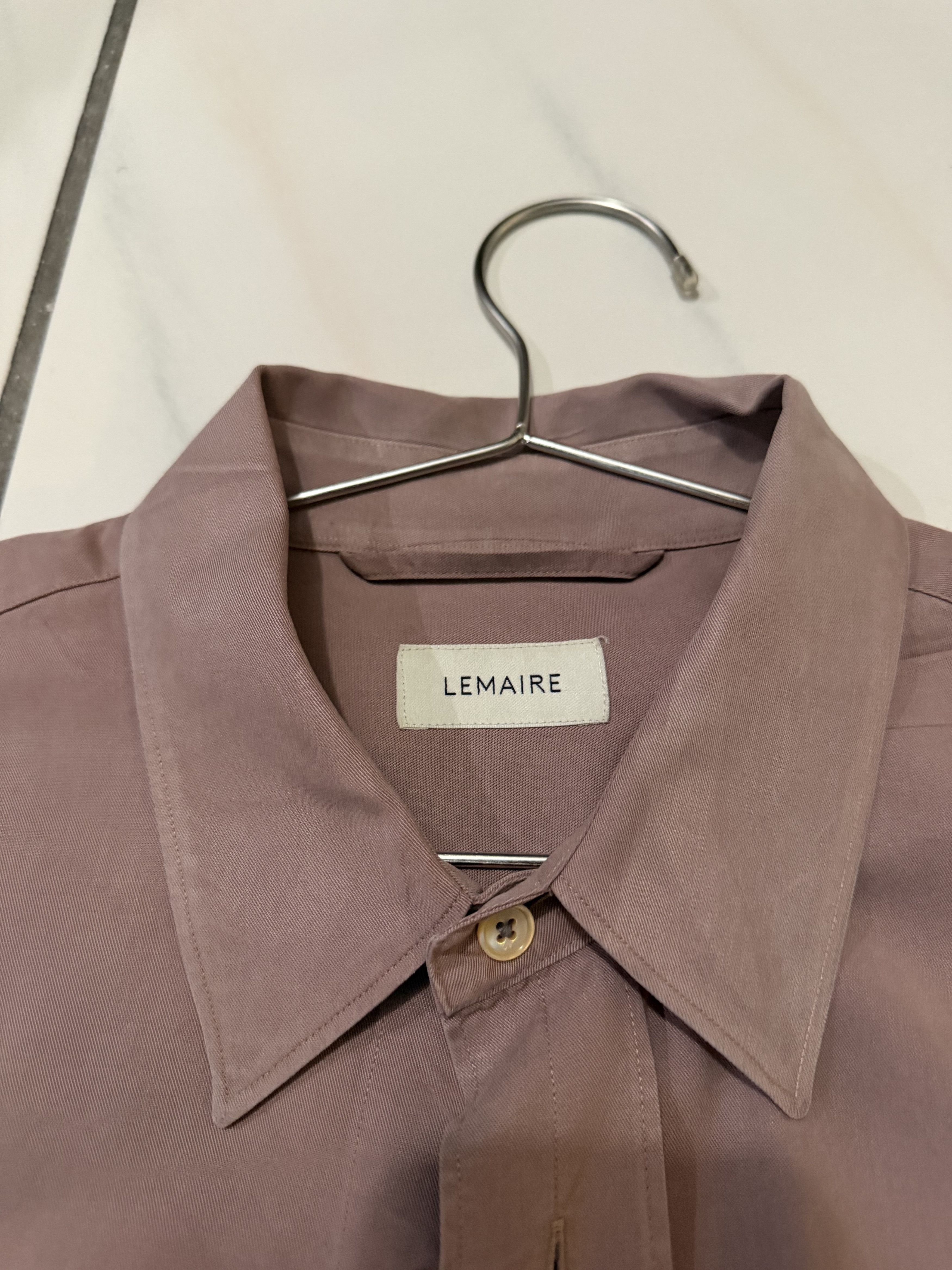 Lemaire Lemaire Button Up (Salmon Color) Size US M / EU 48-50 / 2 - 4 Thumbnail