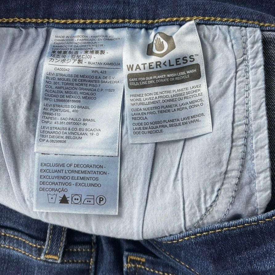 Levi's Levi's 724 High-Rise Straight Jeans - 24W NWT Size 24" / US 00 / IT 34 - 8 Thumbnail