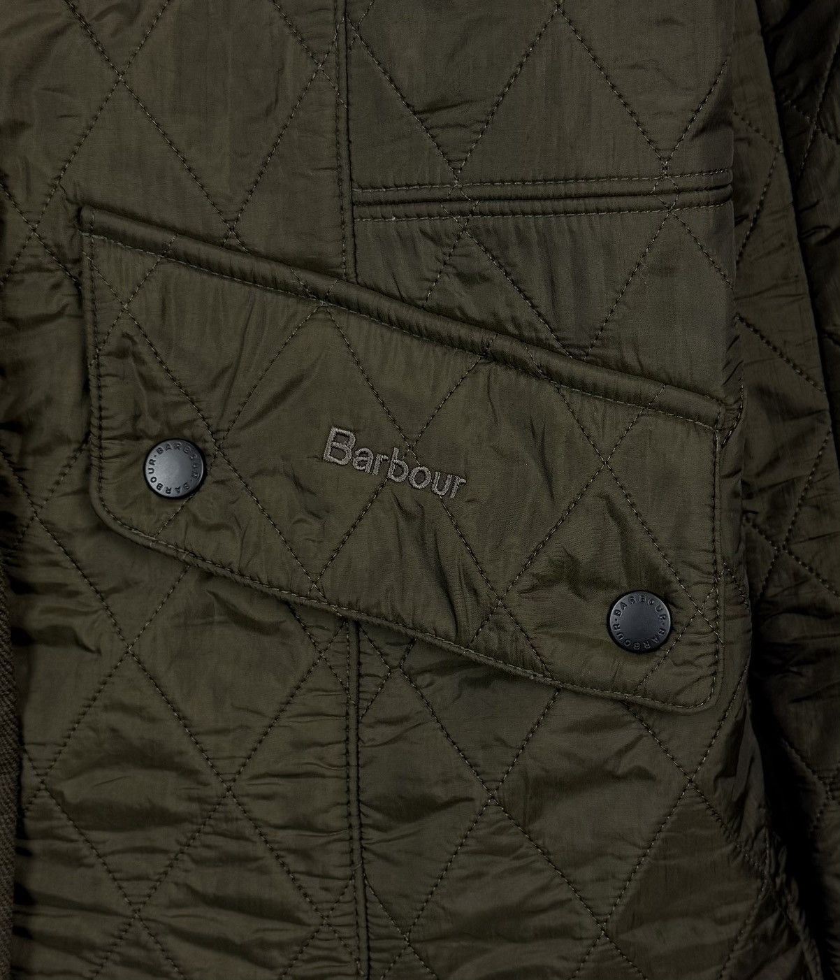 Barbour Barbour Cavalry Polarquilt Jacket Dark Olive Green Top Size L / US 10 / IT 46 - 7 Thumbnail