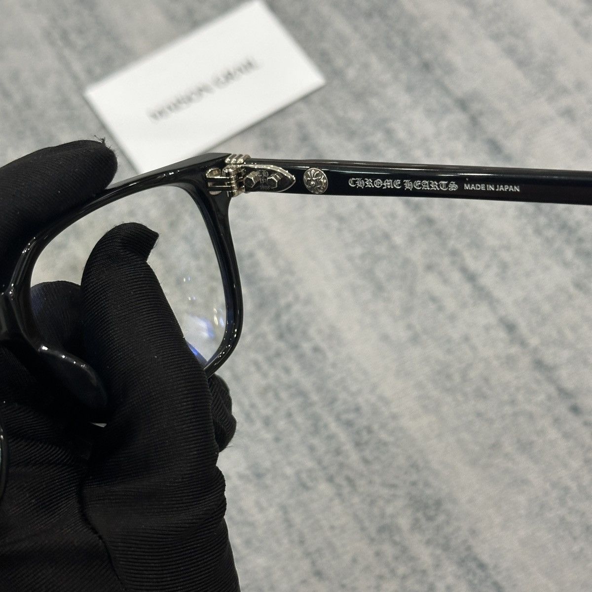 Chrome Hearts CHROME HEARTS THIRST TRAP BLACK EYEGLASSES Size ONE SIZE - 8 Thumbnail