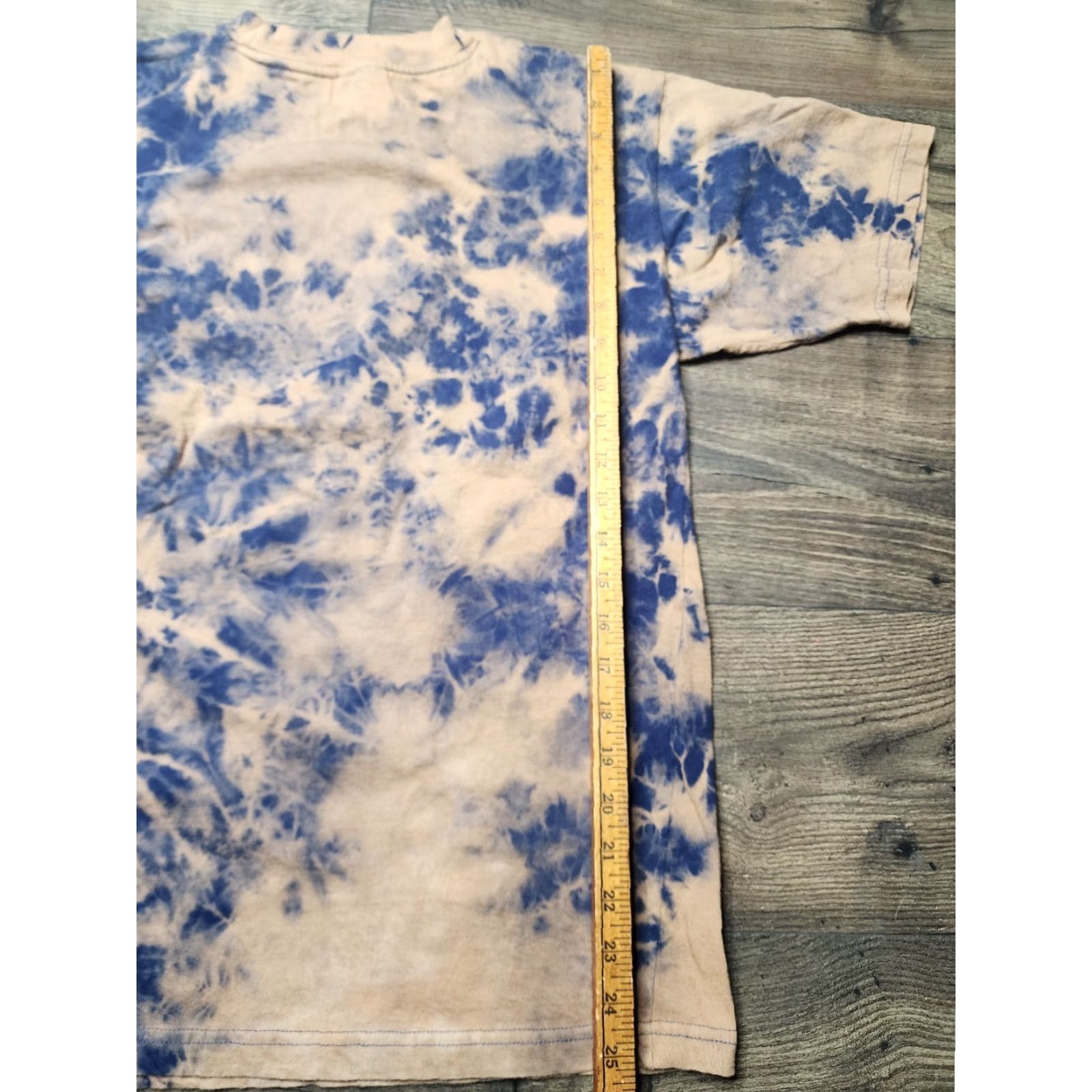 Vintage VINTAGE Y2K Mens L T Shirt Souvenir Juneau Alaska Tie Dye Travel Blue Cotton Blend Crew Neck Short Sleeve Mens Size US L / EU 52-54 / 3 - 2 Thumbnail