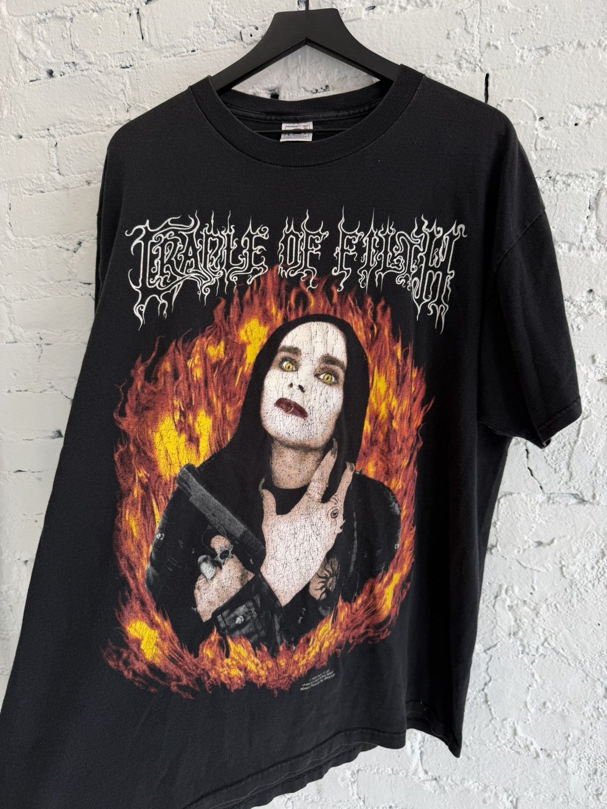 Vintage 1999 CRADLE OF FILTH ‘WANKER’ TEE Size US XL / EU 56 / 4 - 2 Thumbnail